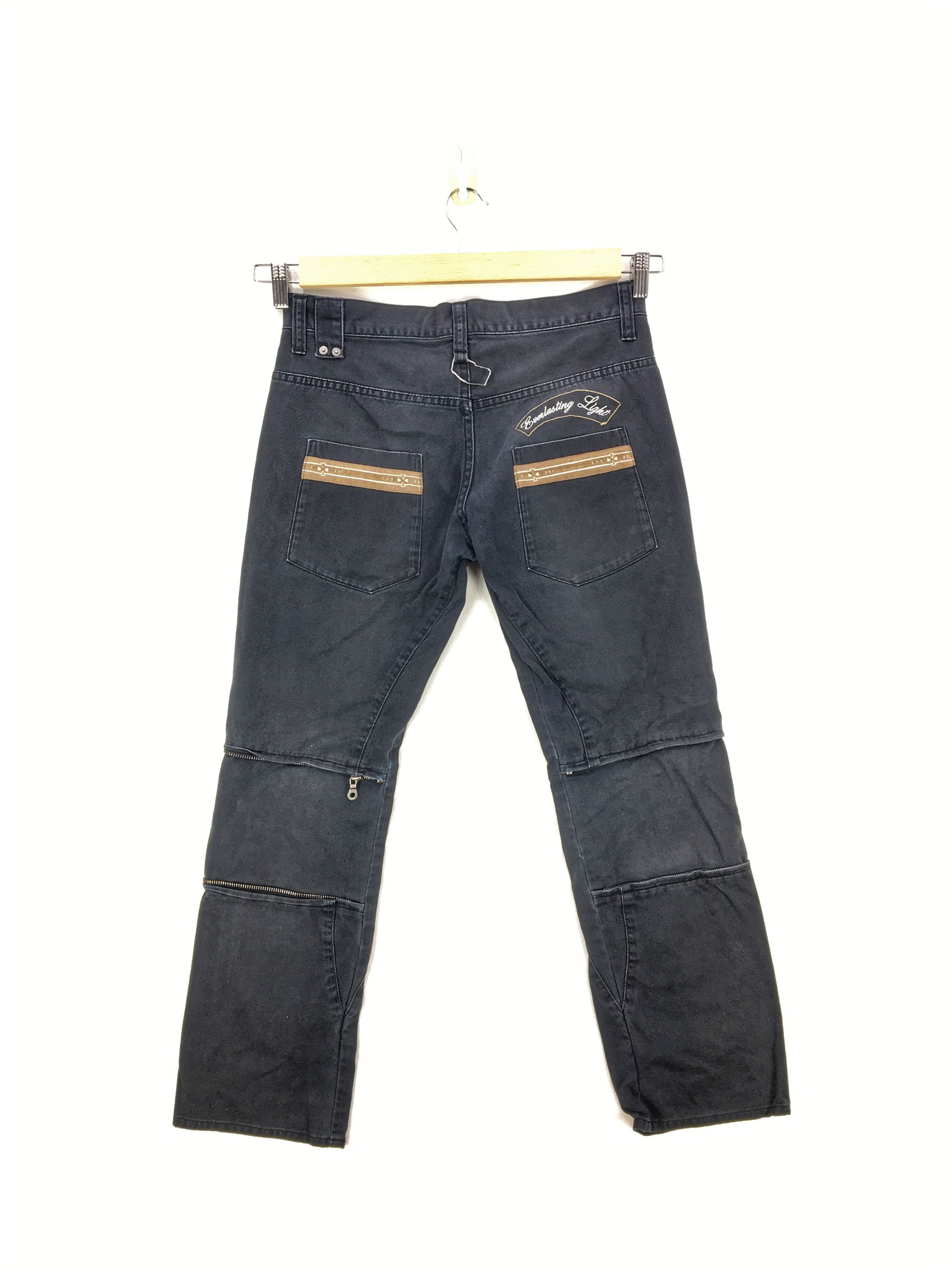 If Six Was Nine × Japanese Brand × PPFM PPFM Jeans Japanese Punk Denim Pants Punk Trousers Size US 30 / EU 46 - 2 Thumbnail
