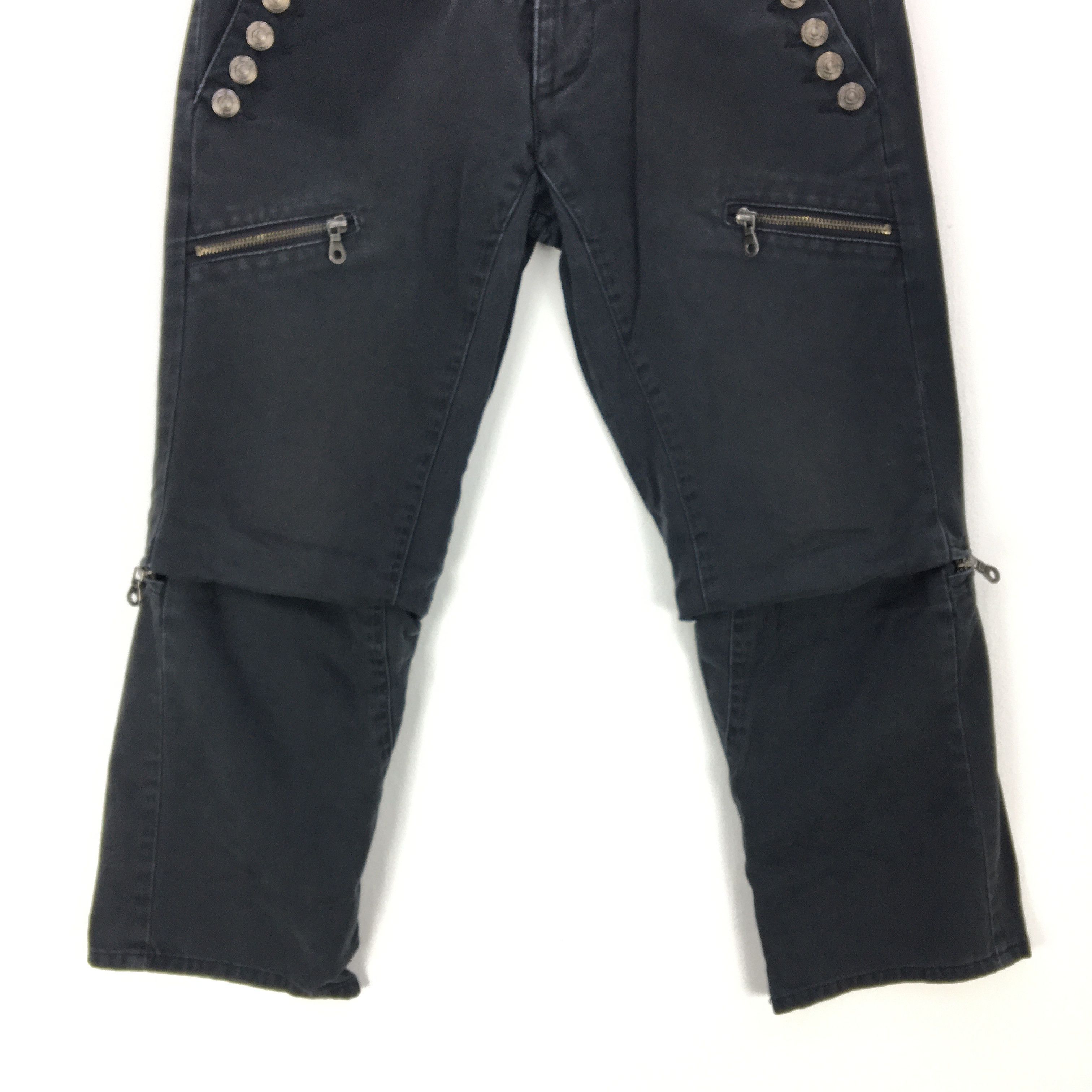 If Six Was Nine × Japanese Brand × PPFM PPFM Jeans Japanese Punk Denim Pants Punk Trousers Size US 30 / EU 46 - 12 Thumbnail