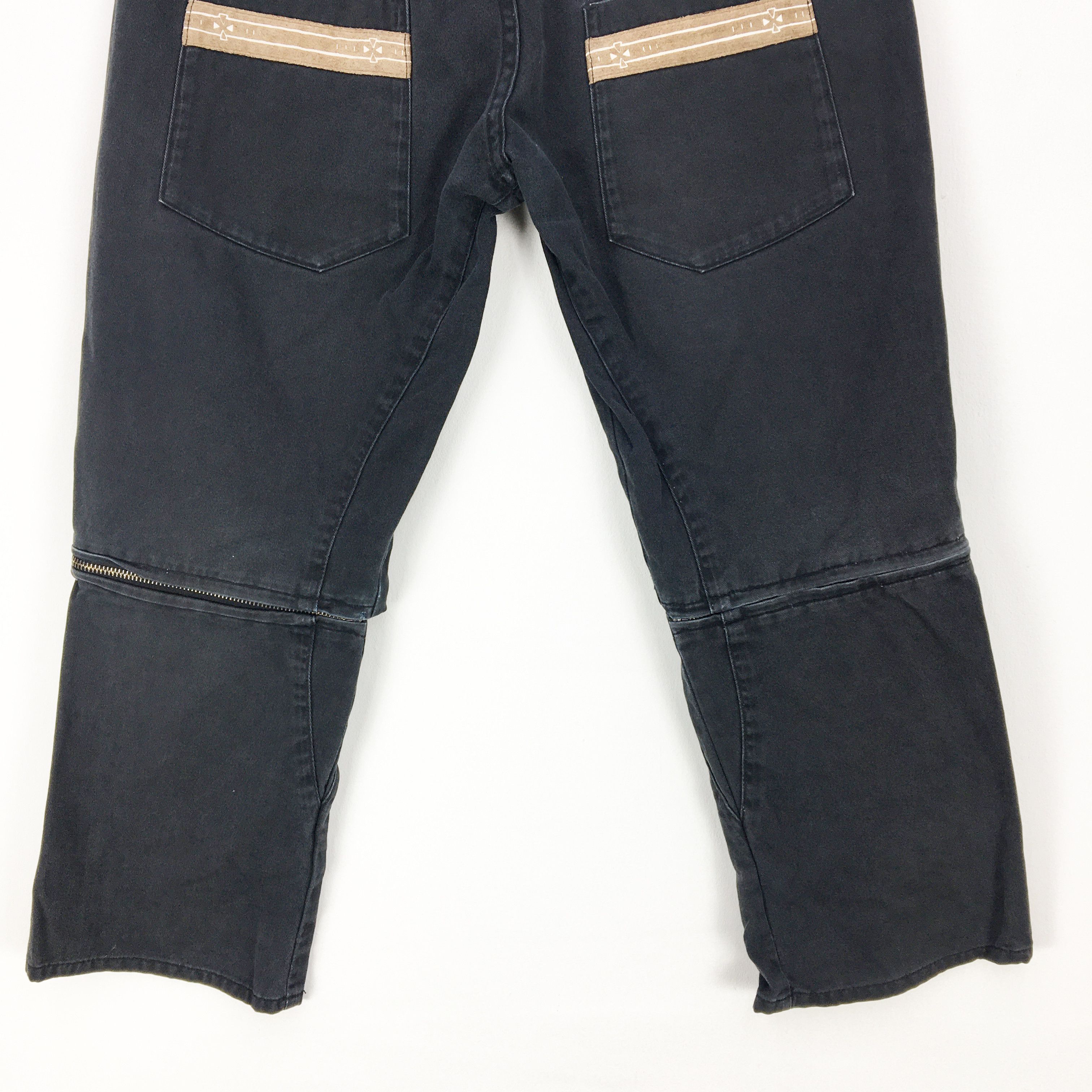 If Six Was Nine × Japanese Brand × PPFM PPFM Jeans Japanese Punk Denim Pants Punk Trousers Size US 30 / EU 46 - 13 Thumbnail