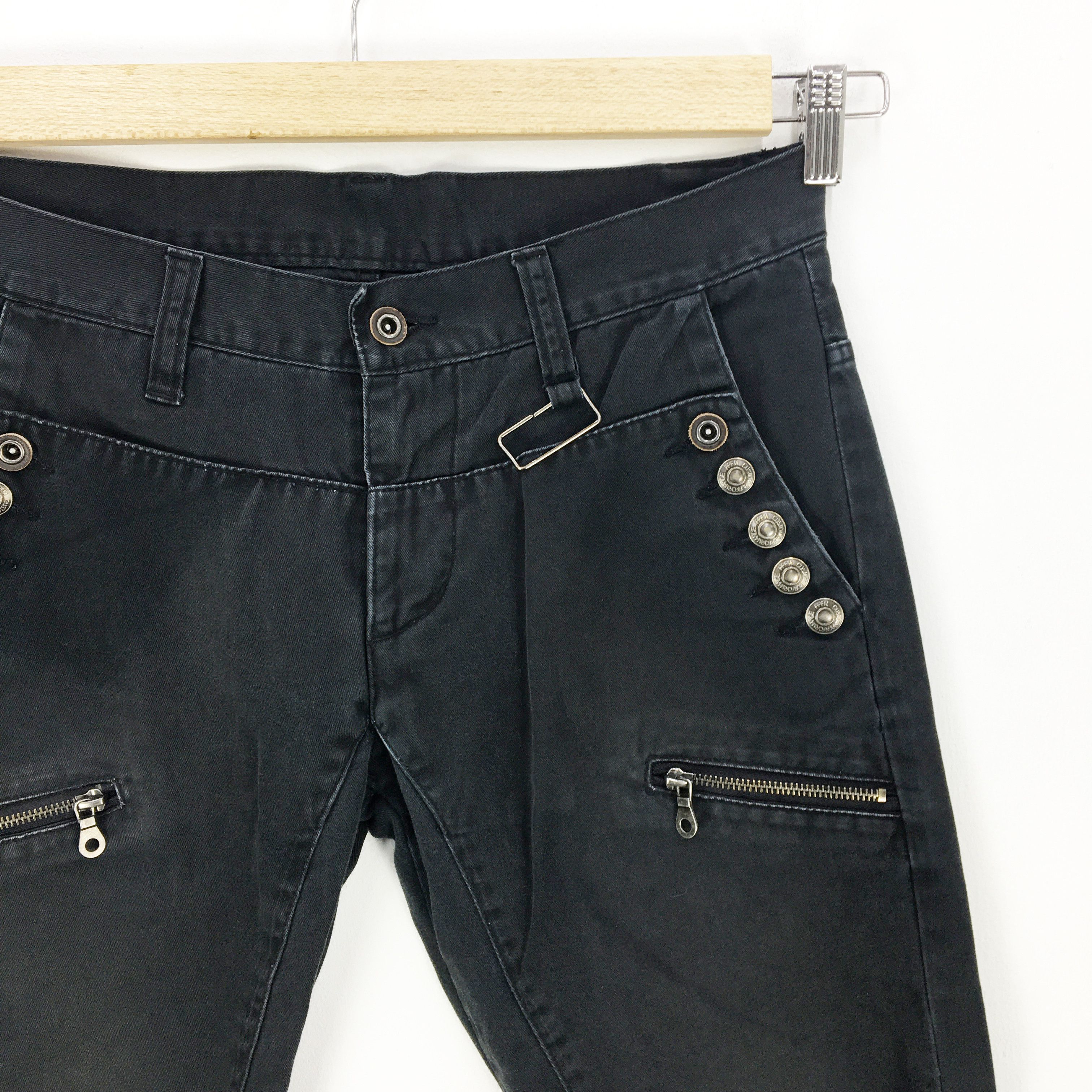If Six Was Nine × Japanese Brand × PPFM PPFM Jeans Japanese Punk Denim Pants Punk Trousers Size US 30 / EU 46 - 5 Thumbnail