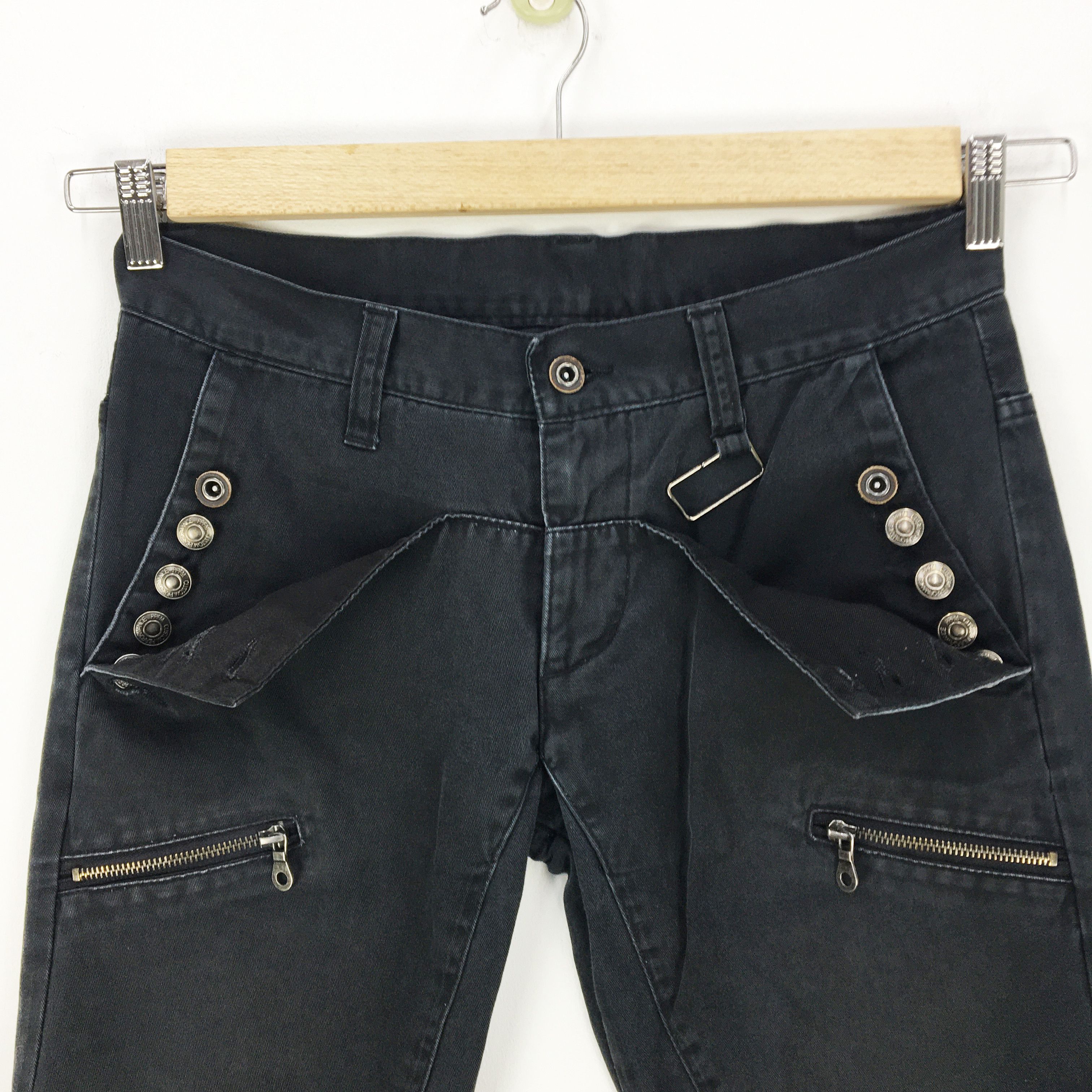 If Six Was Nine × Japanese Brand × PPFM PPFM Jeans Japanese Punk Denim Pants Punk Trousers Size US 30 / EU 46 - 15 Thumbnail