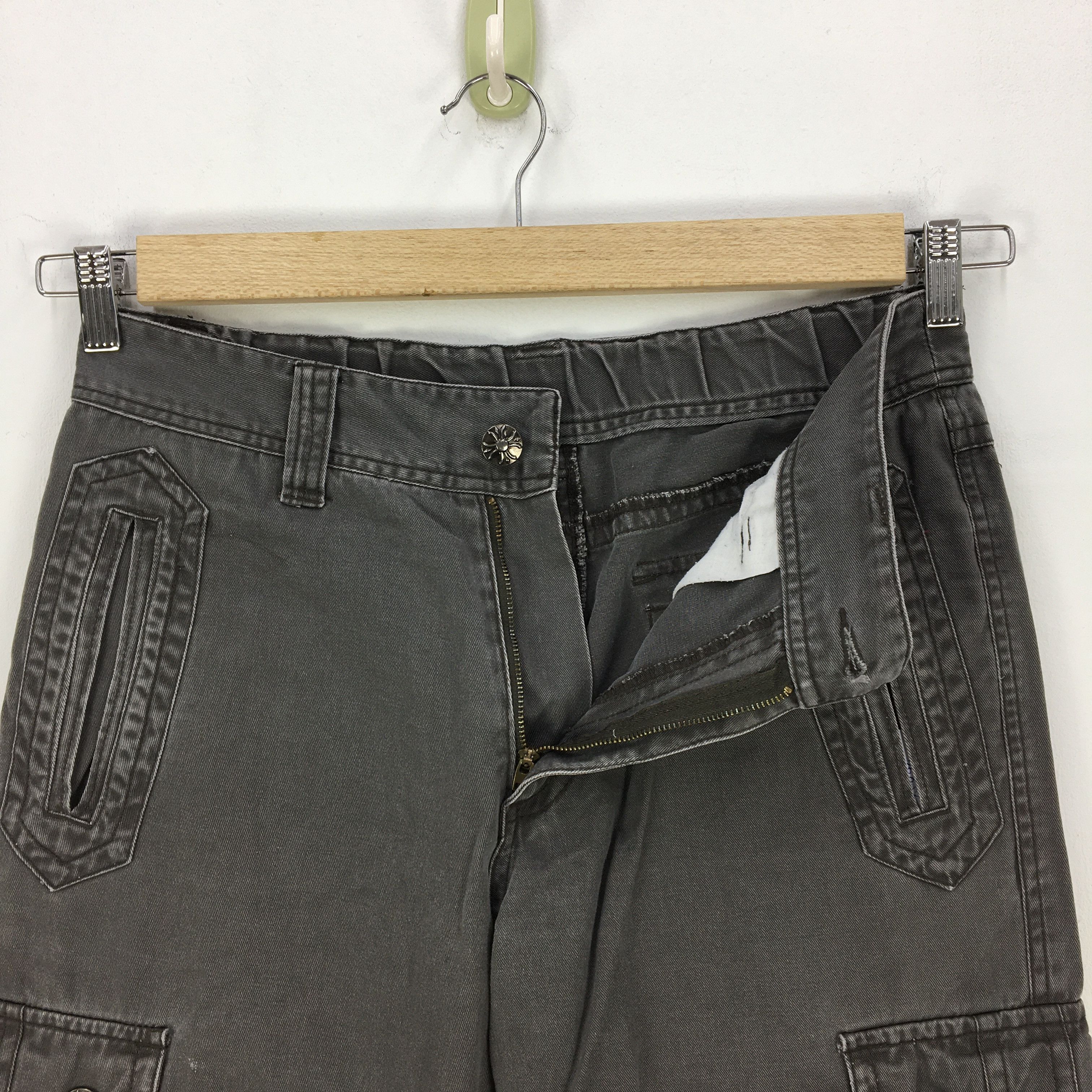 Japanese Brand × Vintage Japanese Cargo Pants Craz Multi Pocket Camping Trousers Size US 32 / EU 48 - 5 Thumbnail