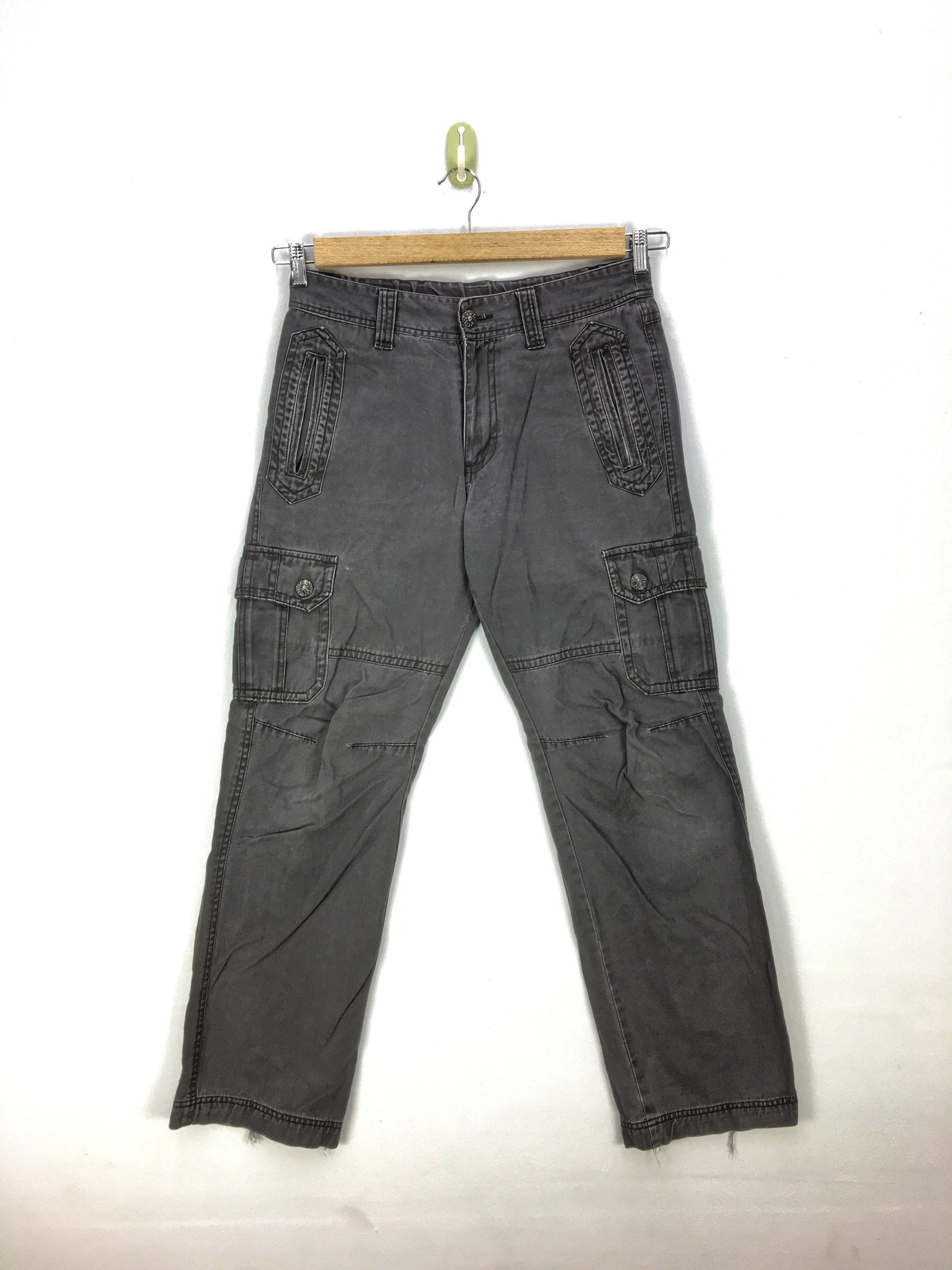Japanese Brand × Vintage Japanese Cargo Pants Craz Multi Pocket Camping Trousers Size US 32 / EU 48 - 1 Thumbnail