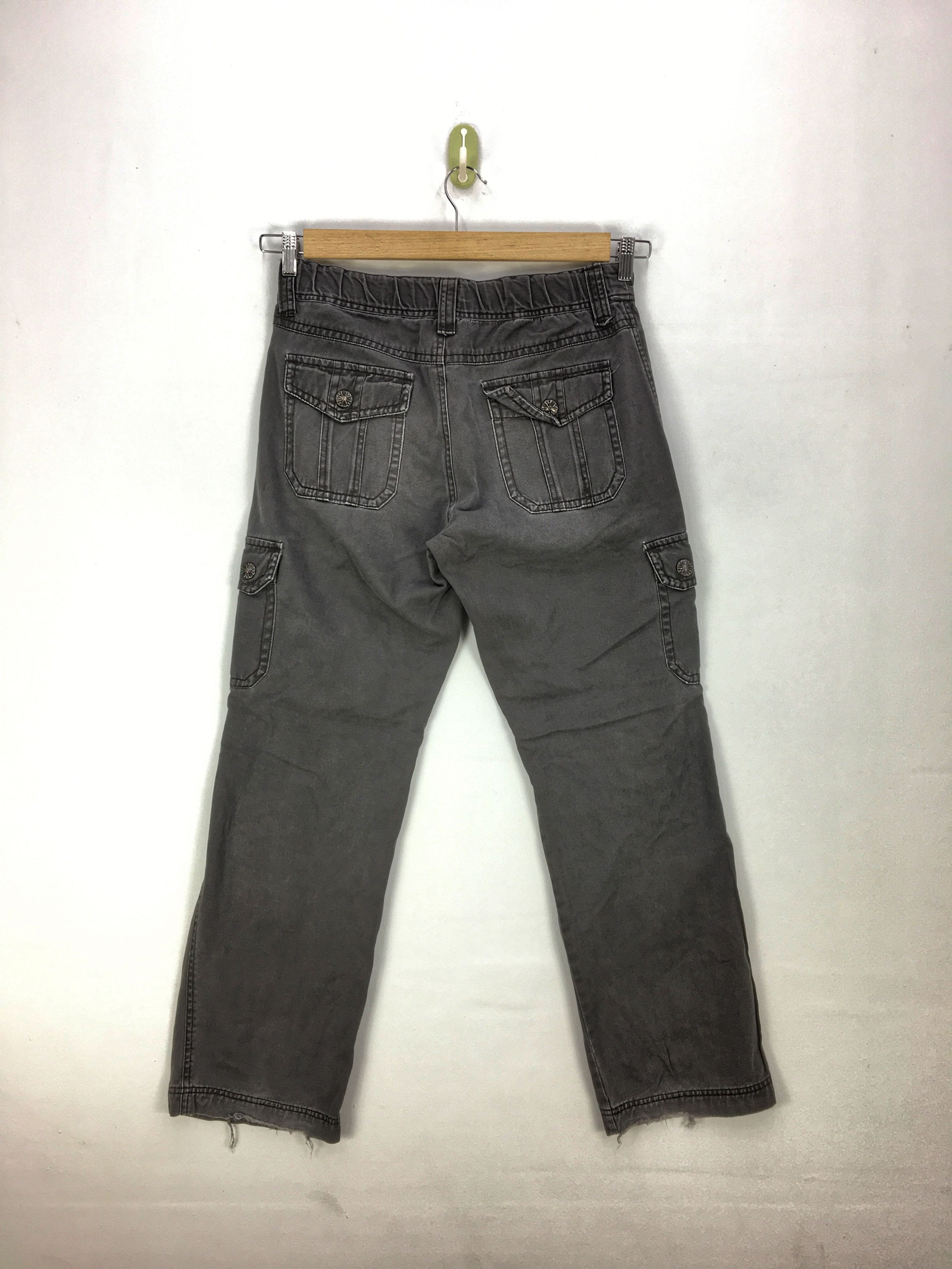 Japanese Brand × Vintage Japanese Cargo Pants Craz Multi Pocket Camping Trousers Size US 32 / EU 48 - 2 Thumbnail