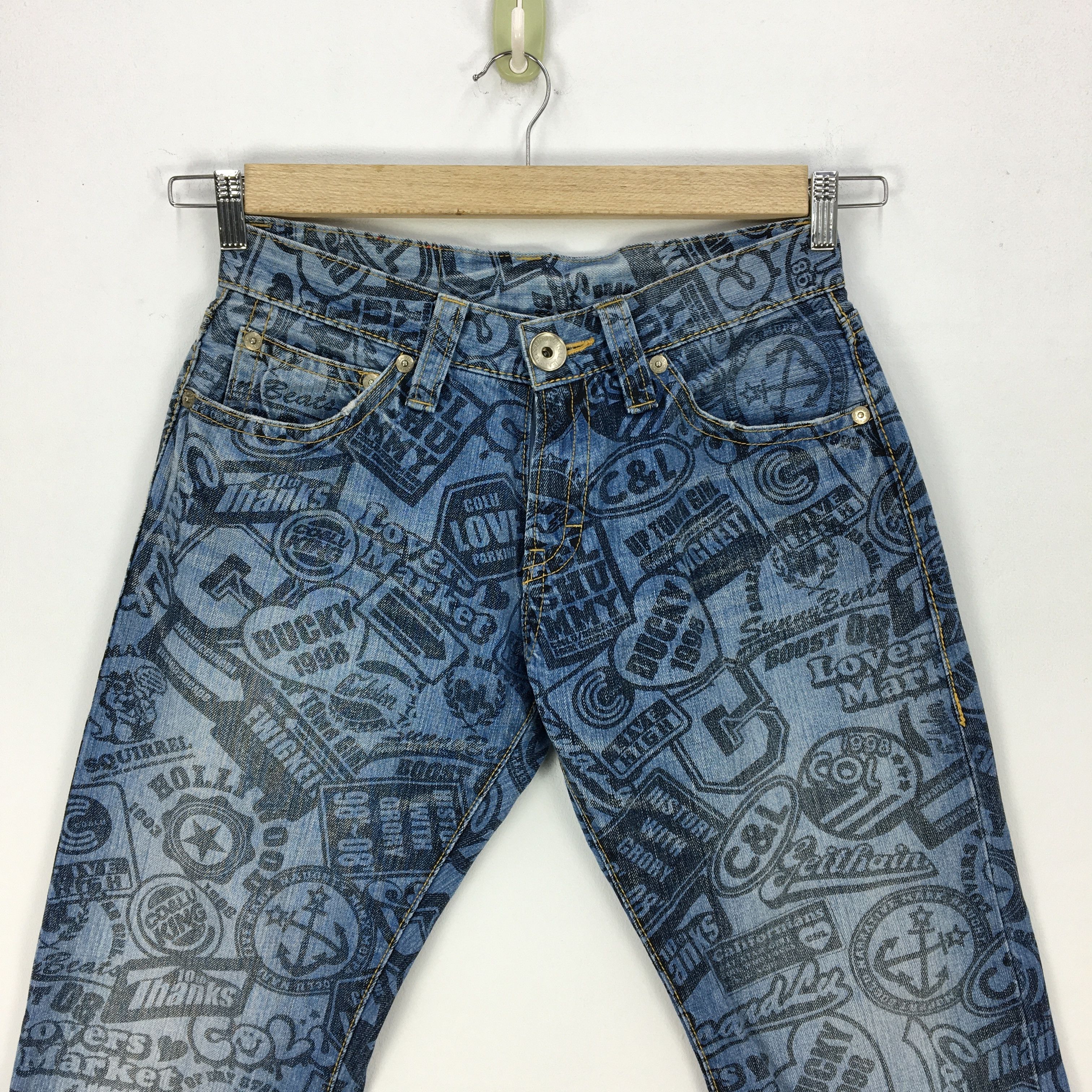 Japanese Brand Co & Lu Denim Jeans Pants Japanese Hysteric Glamour Denim Size 30" / US 8 / IT 44 - 3 Thumbnail