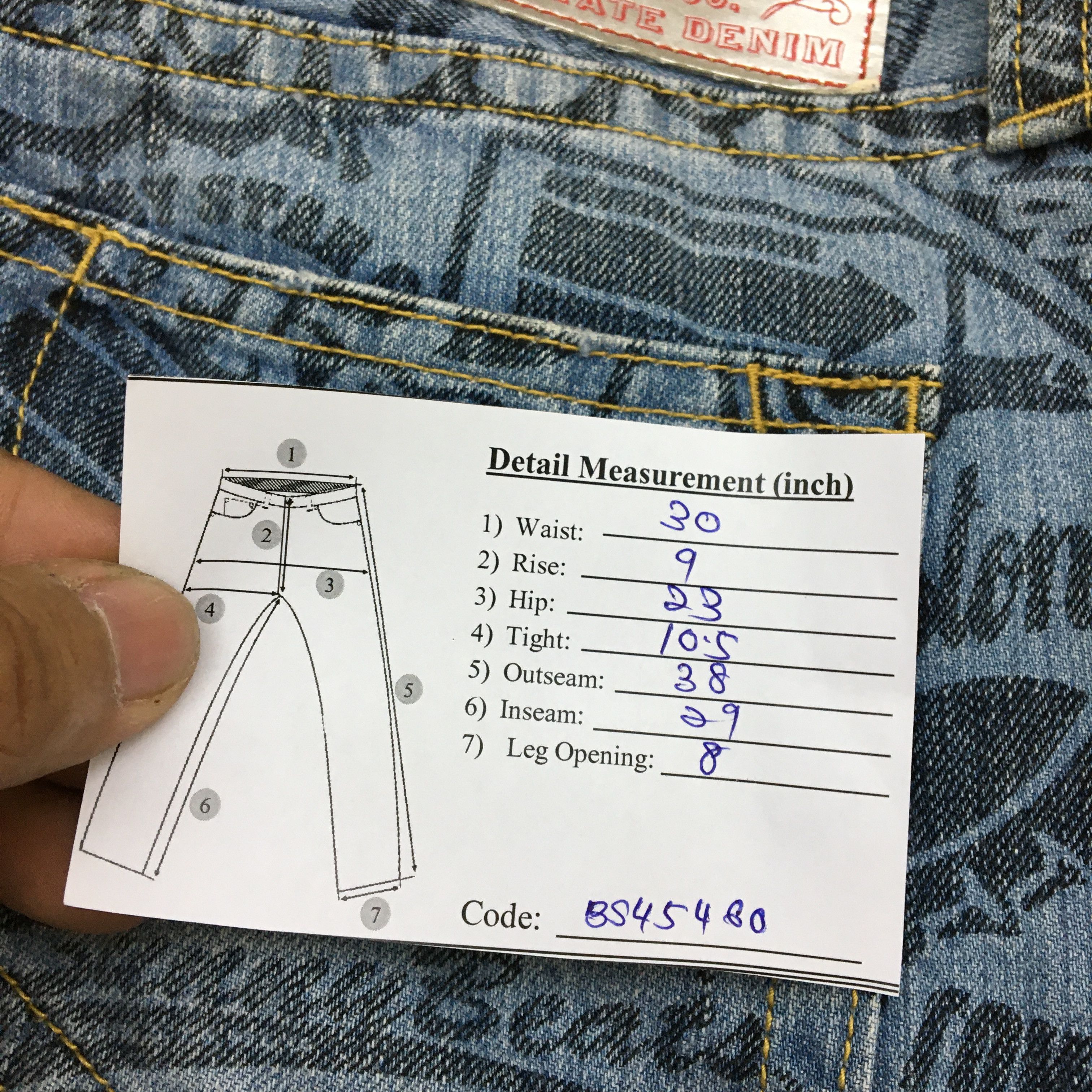 Japanese Brand Co & Lu Denim Jeans Pants Japanese Hysteric Glamour Denim Size 30" / US 8 / IT 44 - 13 Thumbnail