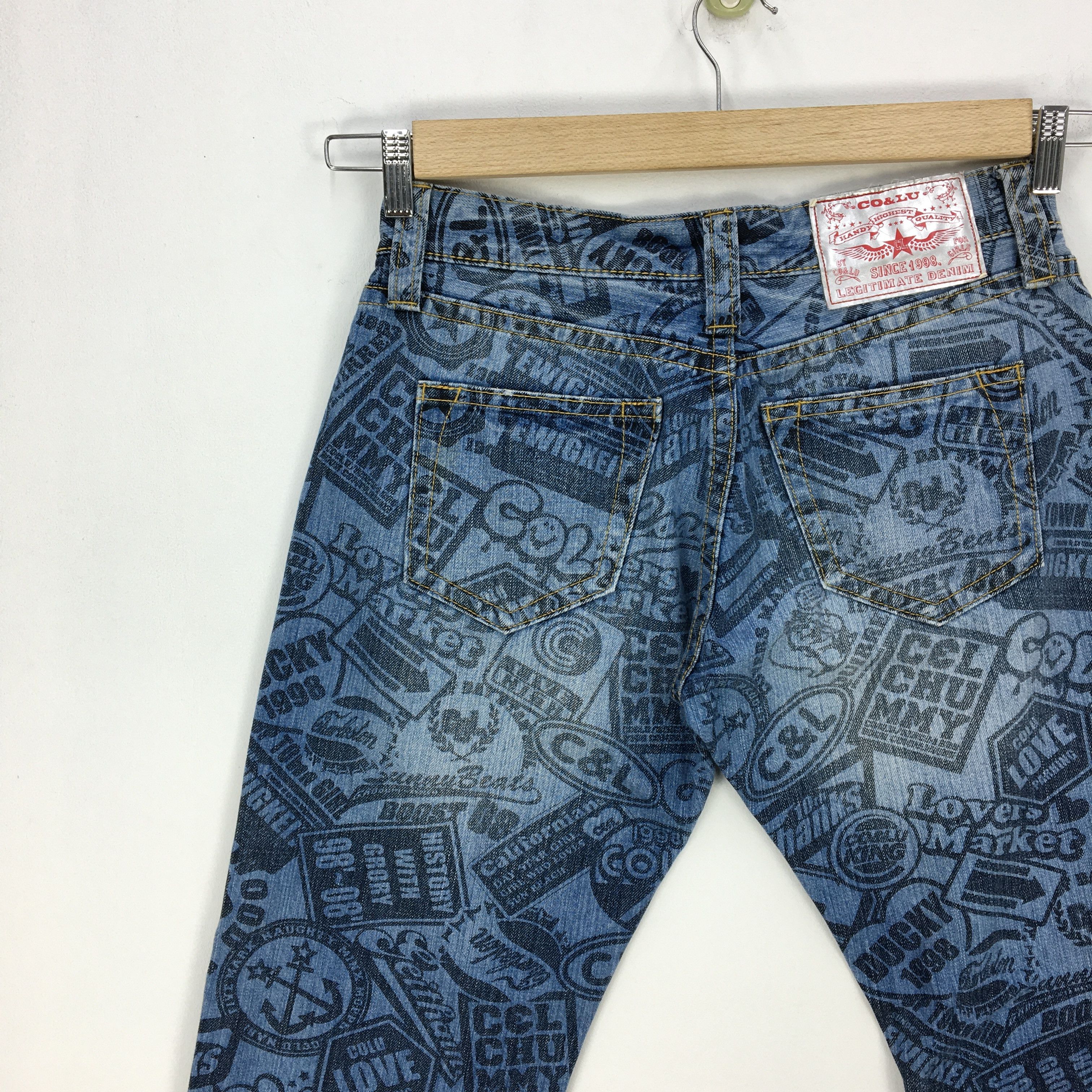 Japanese Brand Co & Lu Denim Jeans Pants Japanese Hysteric Glamour Denim Size 30" / US 8 / IT 44 - 7 Thumbnail