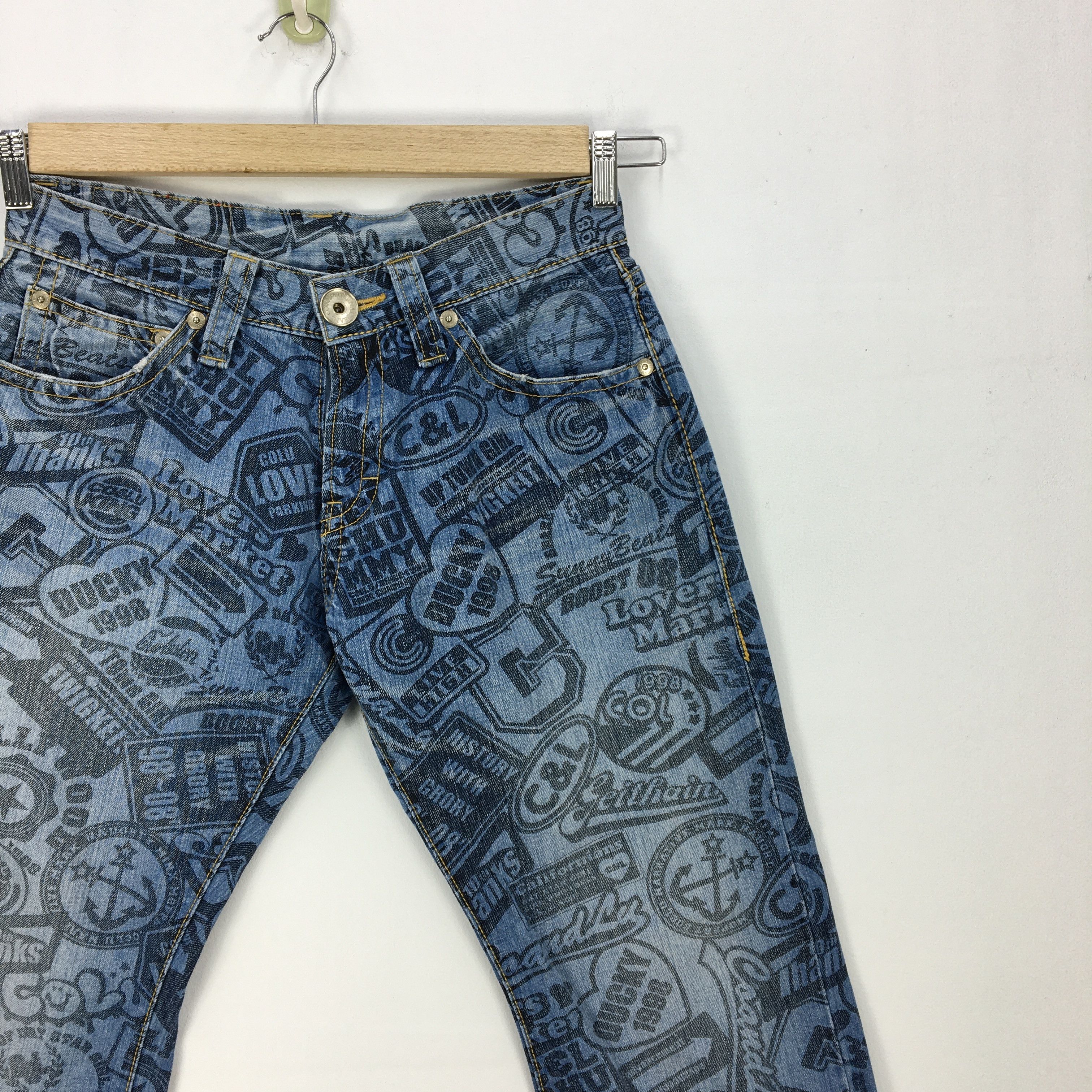 Japanese Brand Co & Lu Denim Jeans Pants Japanese Hysteric Glamour Denim Size 30" / US 8 / IT 44 - 6 Thumbnail