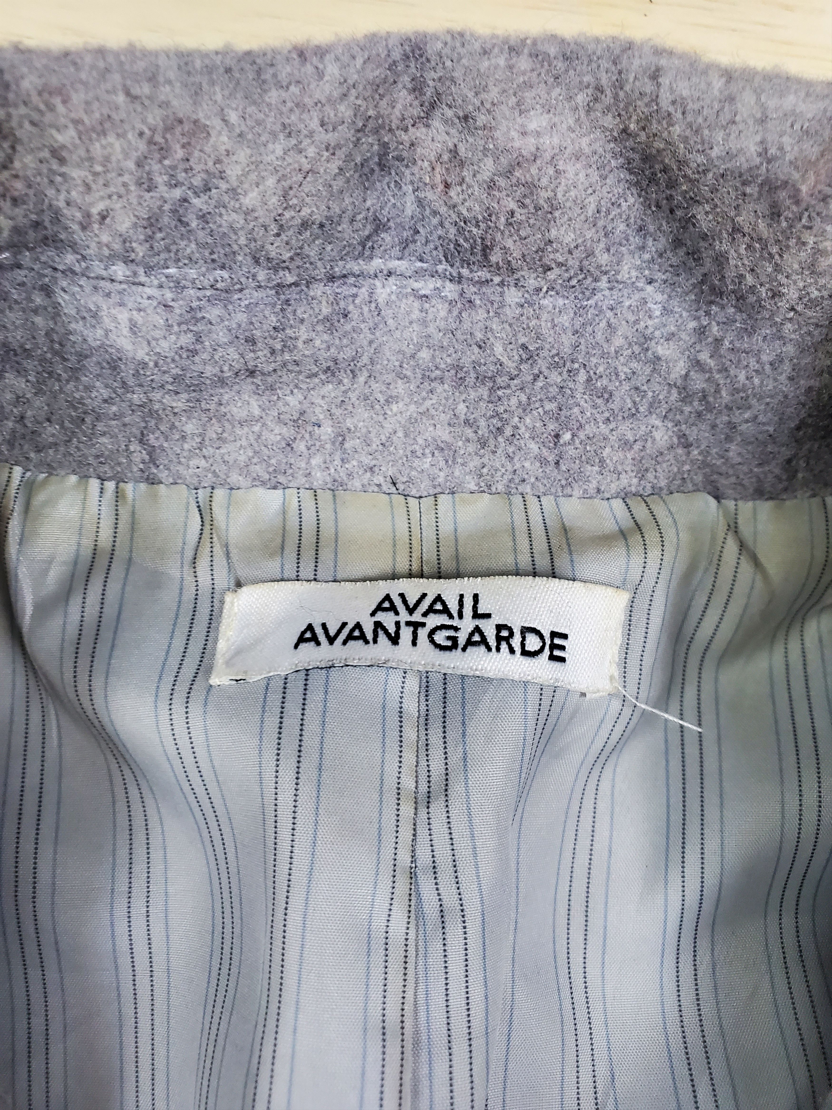 Japanese Brand 🔥Avail Avant Garde Wool Jacket🔥 Size US S / EU 44-46 / 1 - 7 Thumbnail