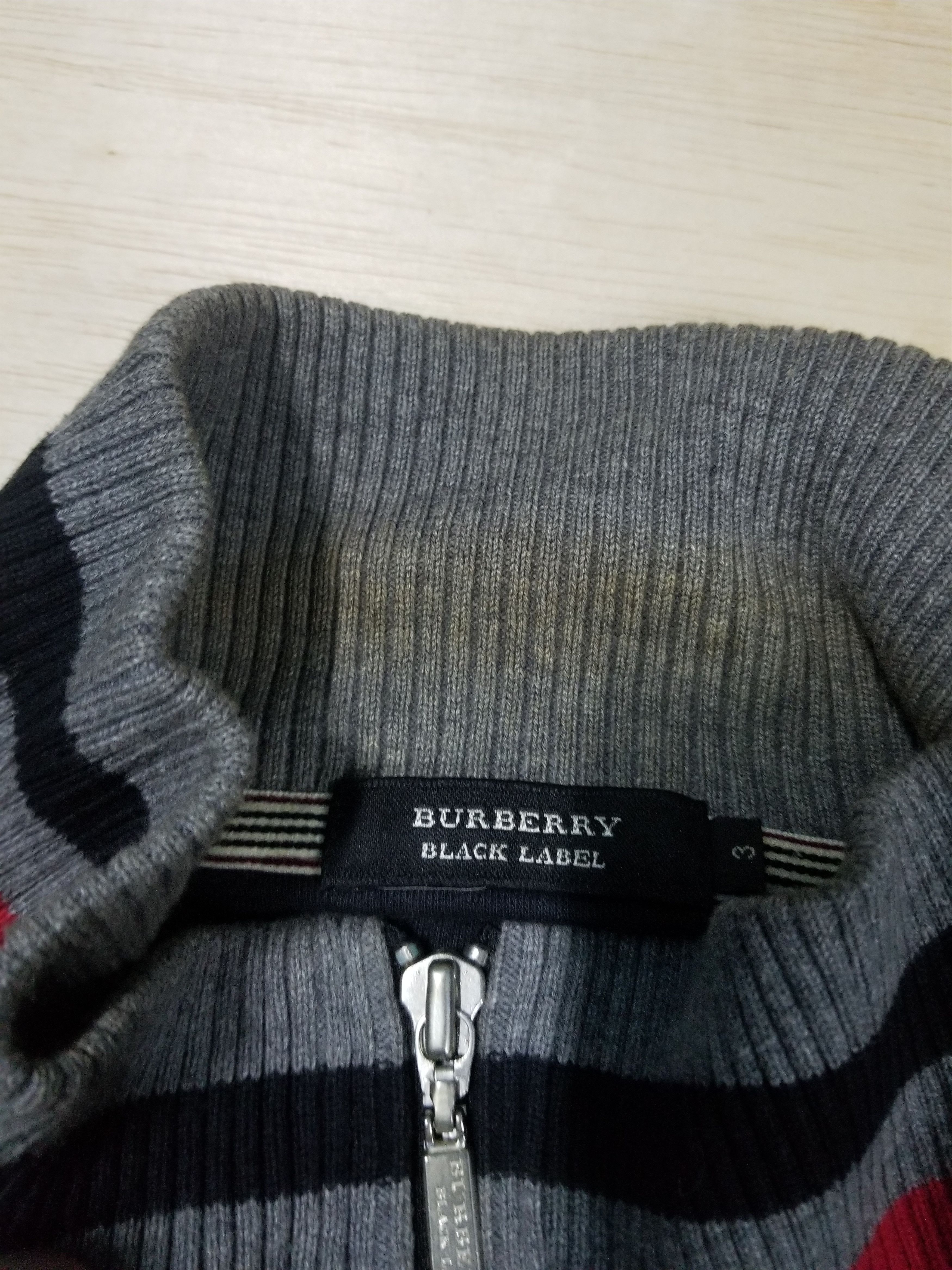 Burberry × Vintage Burberry Sweater Black label Size US S / EU 44-46 / 1 - 6 Thumbnail