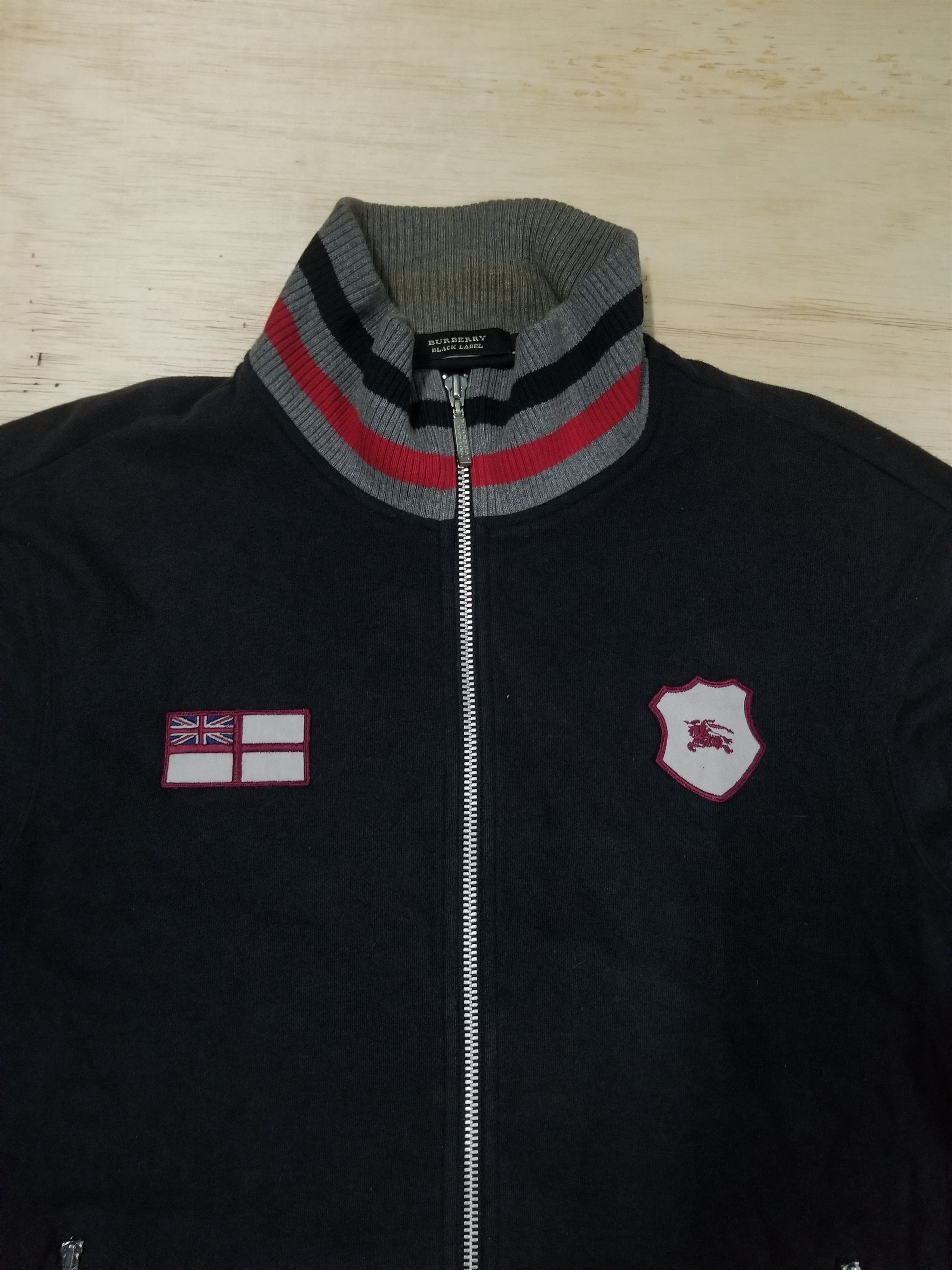 Burberry × Vintage Burberry Sweater Black label Size US S / EU 44-46 / 1 - 5 Thumbnail