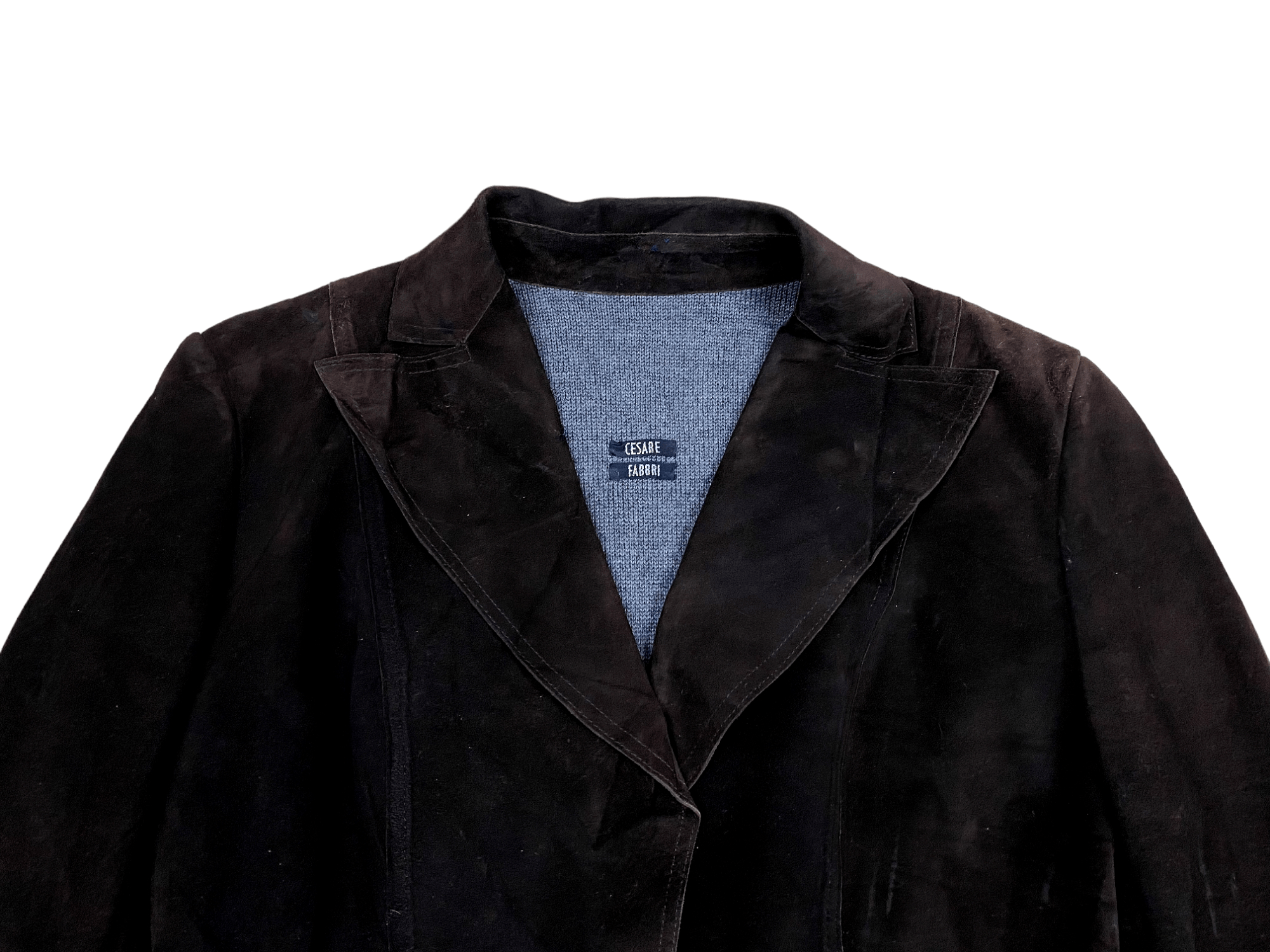 Vintage CESARE FABBRI Leather Jacket Made Italy Size US S / EU 44-46 / 1 - 5 Thumbnail