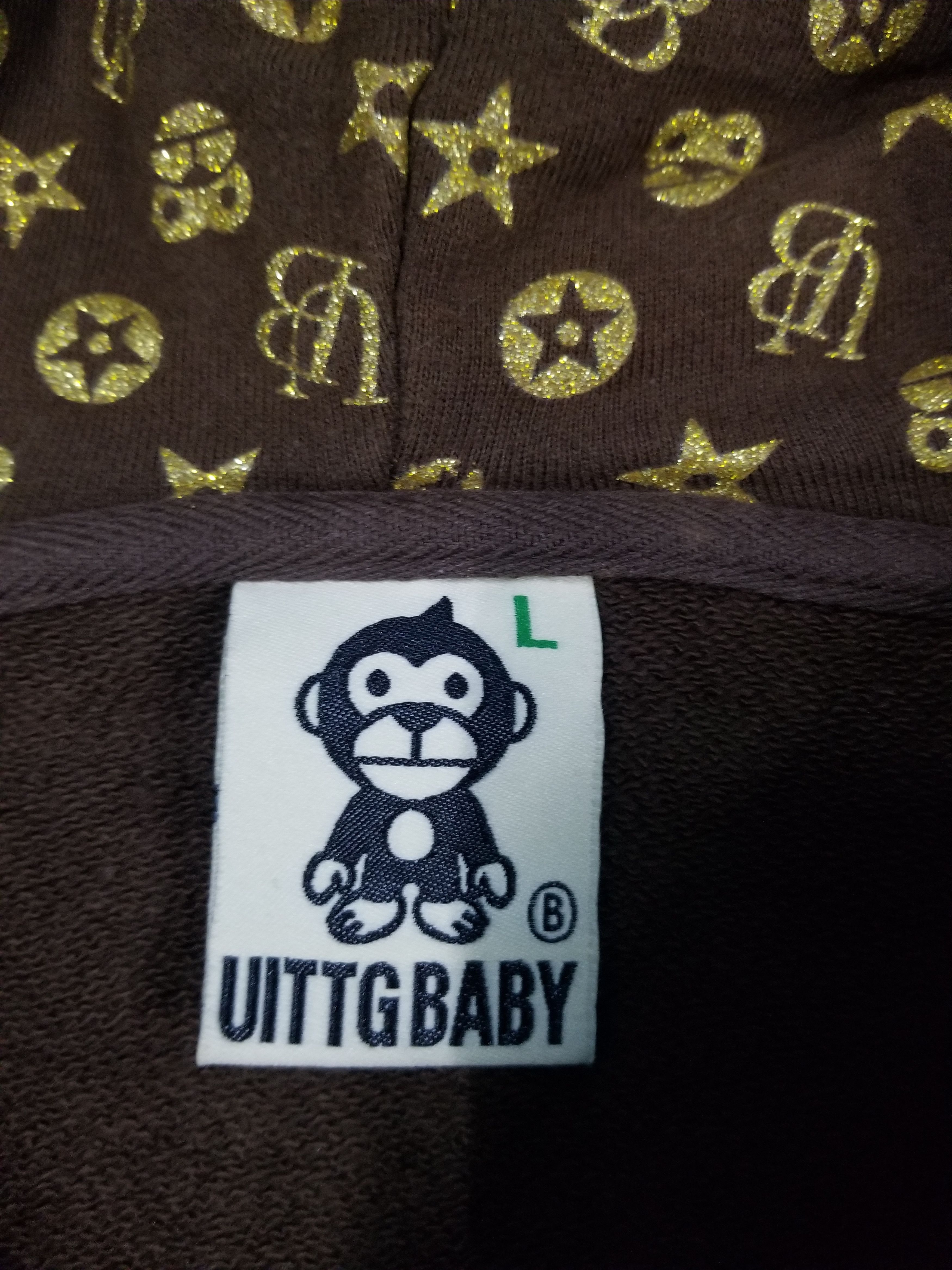 Japanese Brand × Vintage Hoodies UITG Baby Full Zip Bape Style Size US M / EU 48-50 / 2 - 5 Thumbnail