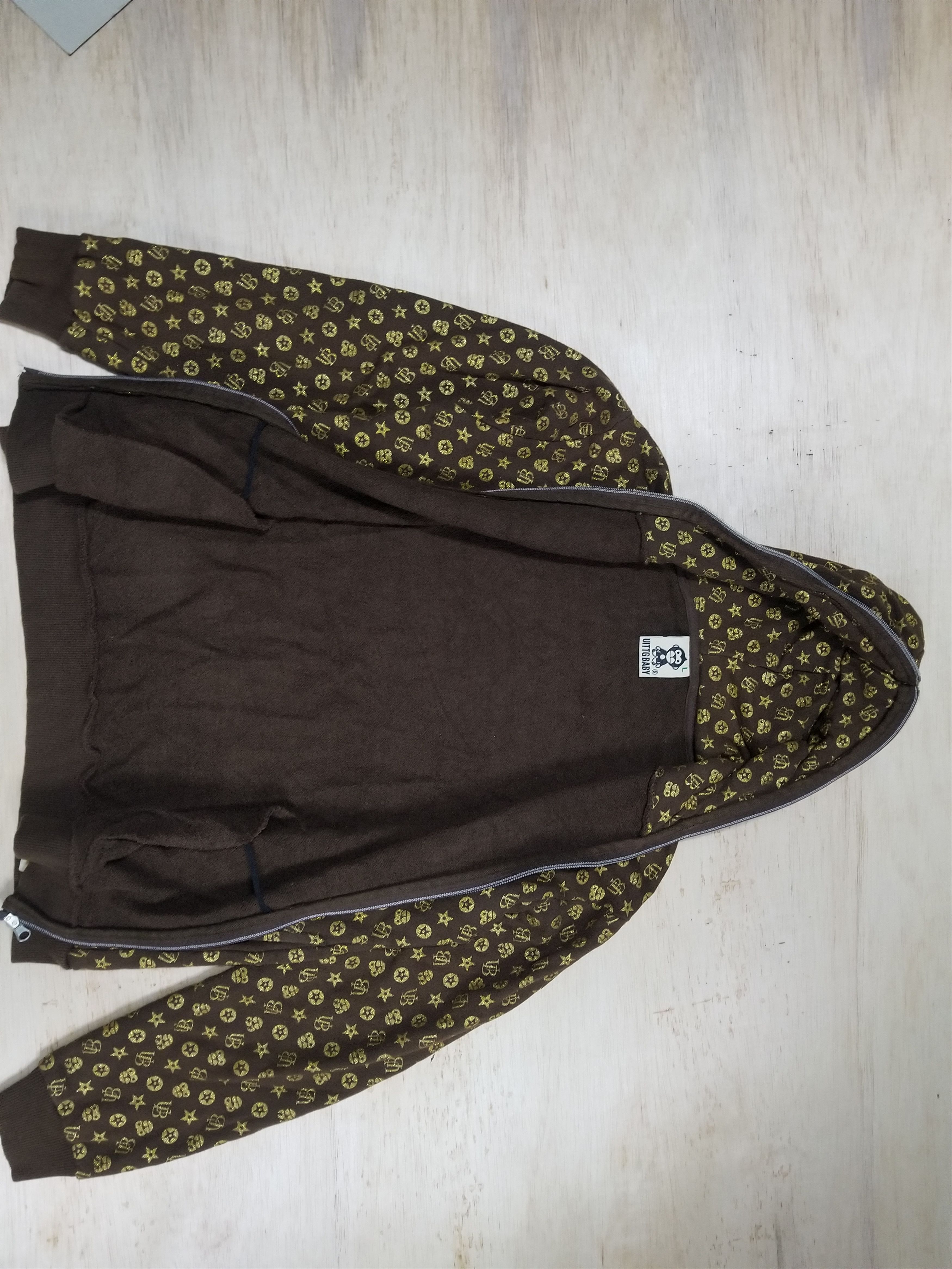 Japanese Brand × Vintage Hoodies UITG Baby Full Zip Bape Style Size US M / EU 48-50 / 2 - 7 Thumbnail