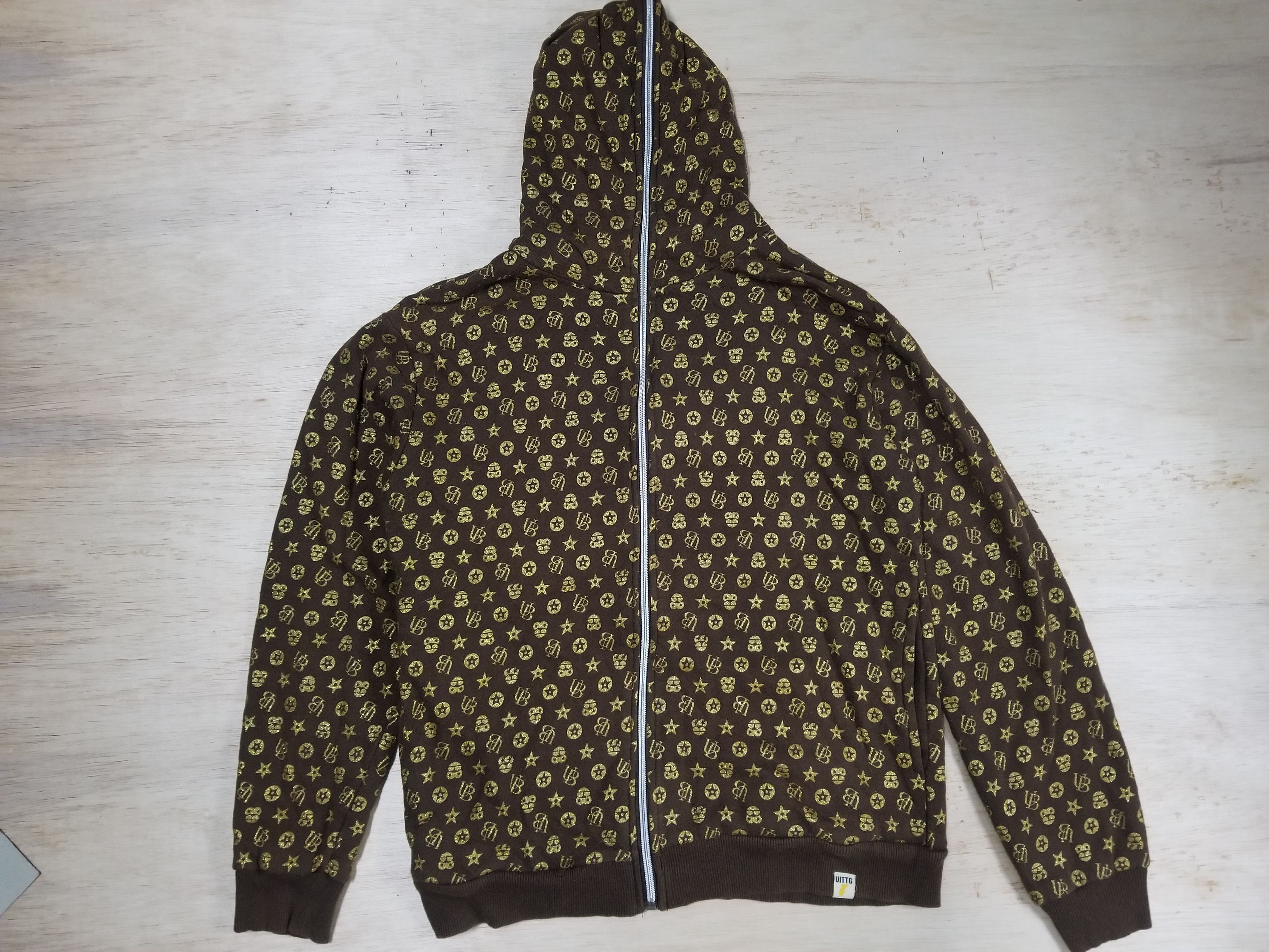 Japanese Brand × Vintage Hoodies UITG Baby Full Zip Bape Style Size US M / EU 48-50 / 2 - 1 Thumbnail