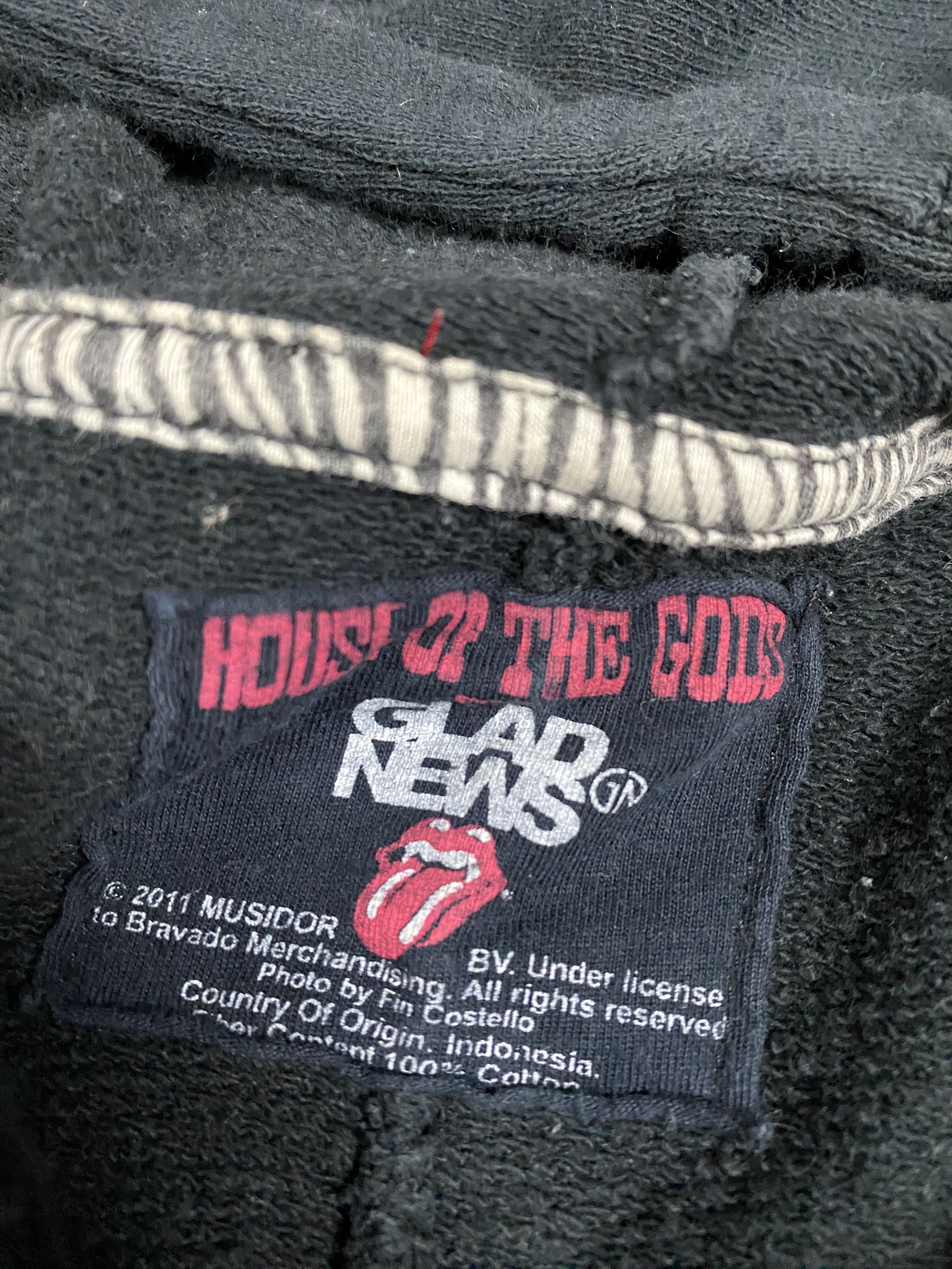 House Of The Gods × The Rolling Stones × Vintage Vintage Rolling Stone House Of The Gods LGB Style Hoodies Size US L / EU 52-54 / 3 - 7 Thumbnail