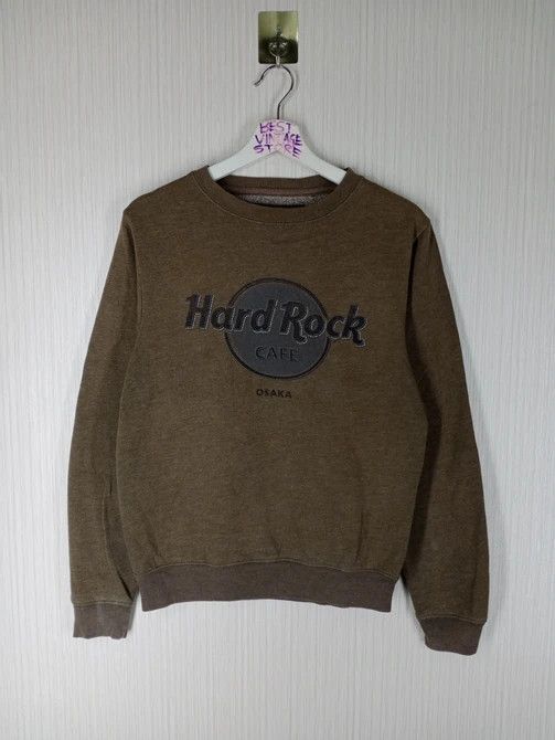 Hard Rock Cafe Vintage Hard Rock Cafe Osaka Big Logo Crewneck Sweatshirt Size US M / EU 48-50 / 2 - 2 Thumbnail