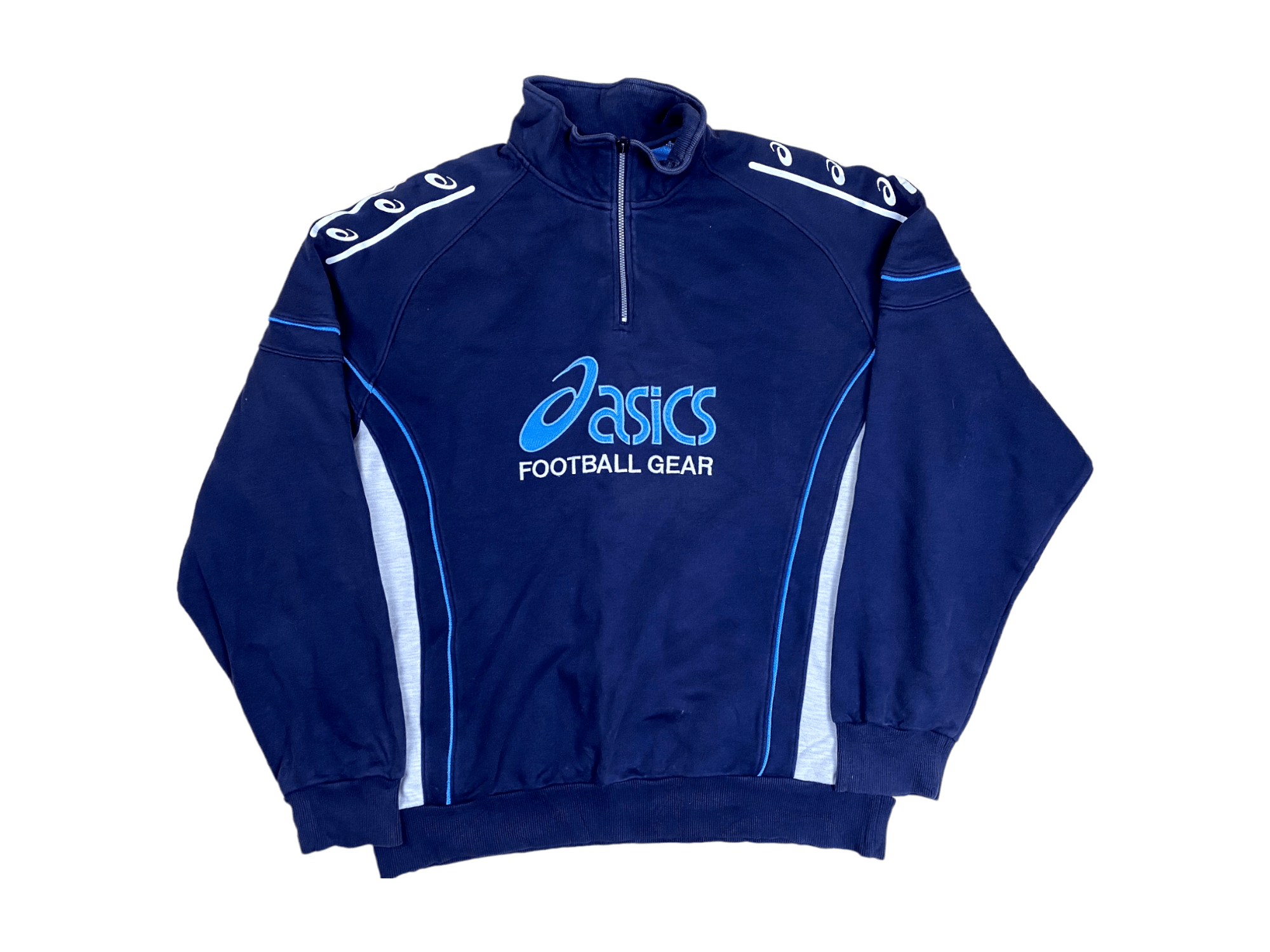 Asics Vintage Aasics Football Gear Sweatshirt Size US L / EU 52-54 / 3 - 3 Thumbnail