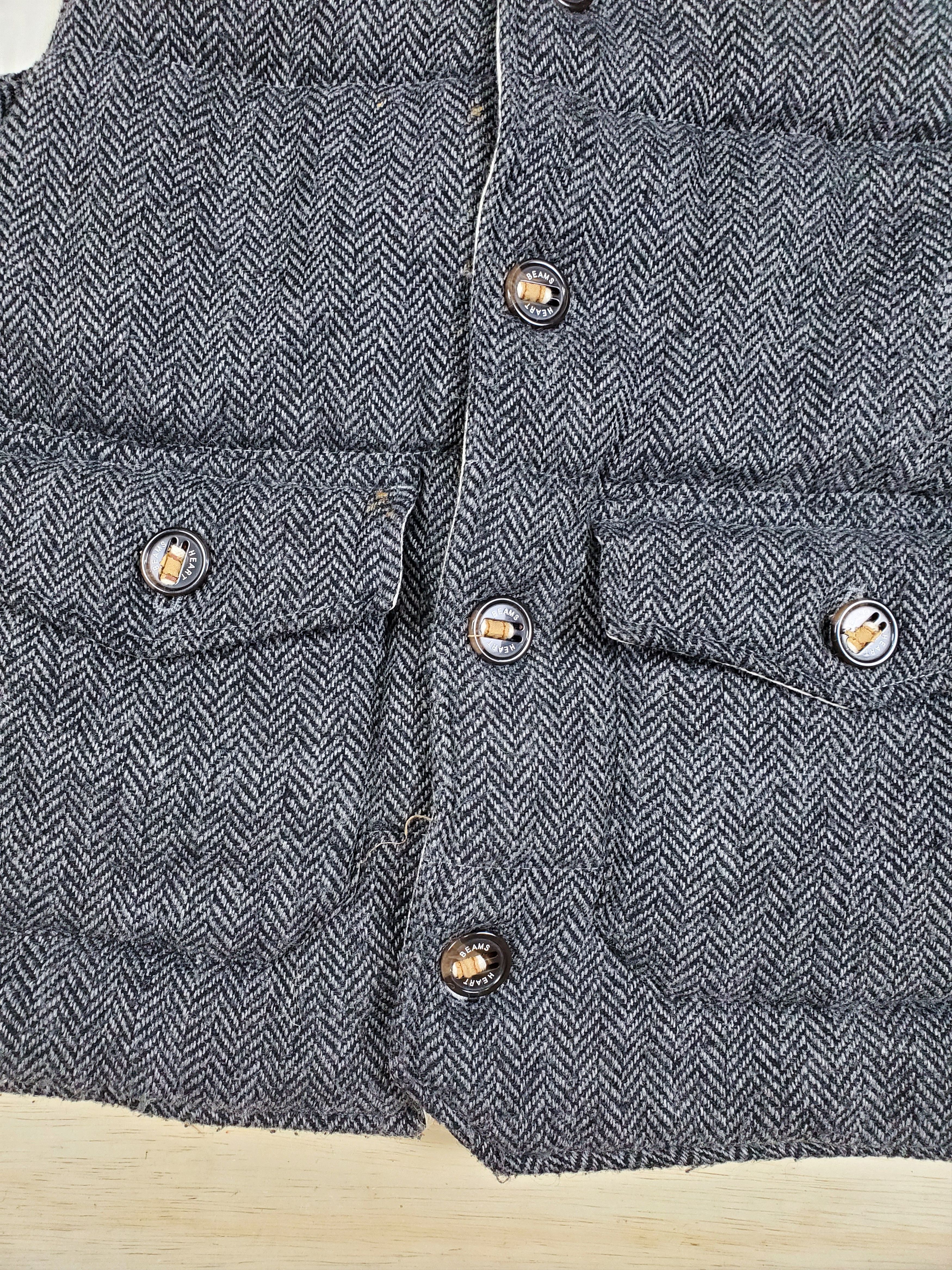 Beams Plus × Vintage Vintage Beams Heart Vest Wool Size US S / EU 44-46 / 1 - 6 Thumbnail