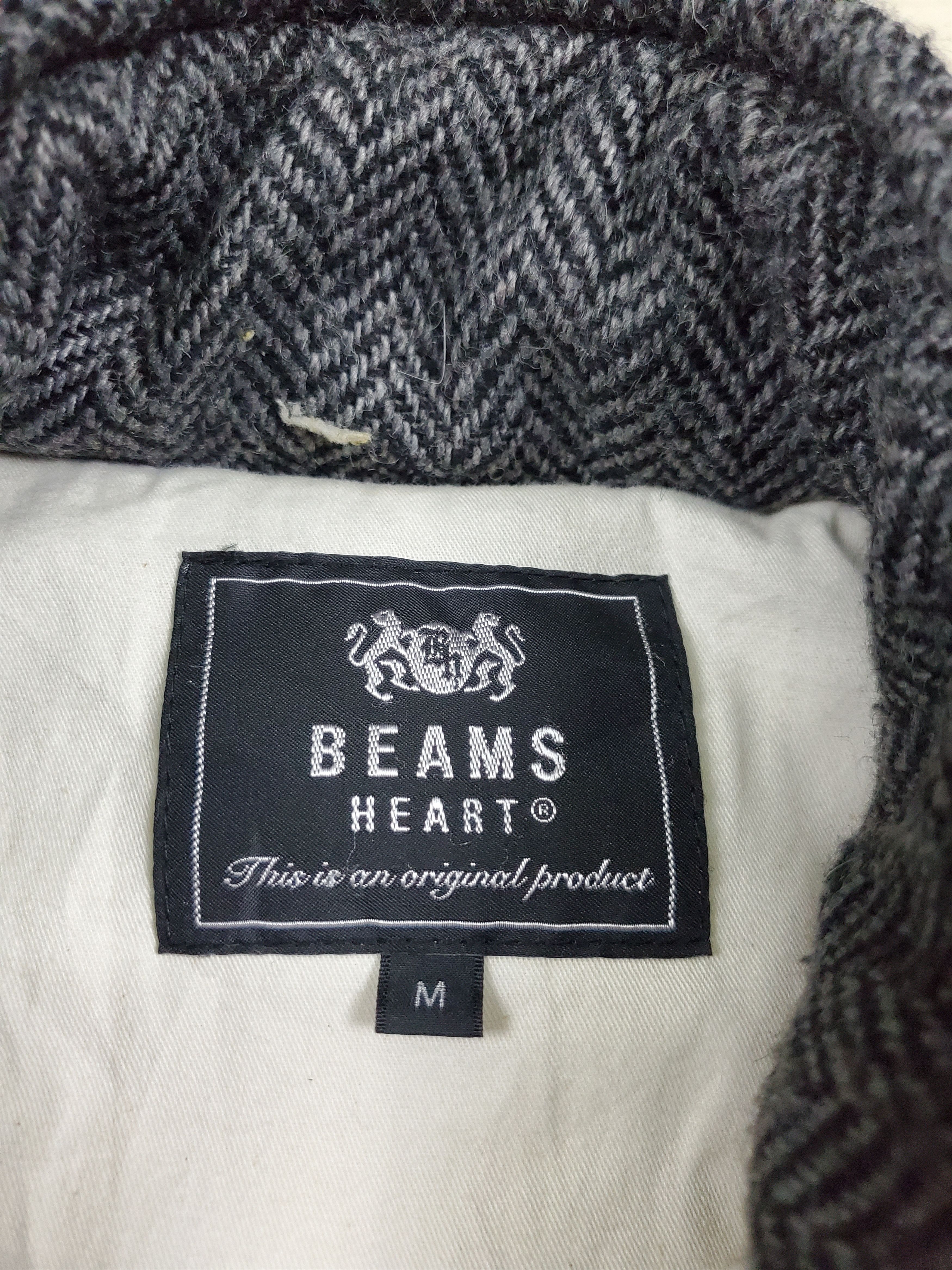 Beams Plus × Vintage Vintage Beams Heart Vest Wool Size US S / EU 44-46 / 1 - 4 Thumbnail