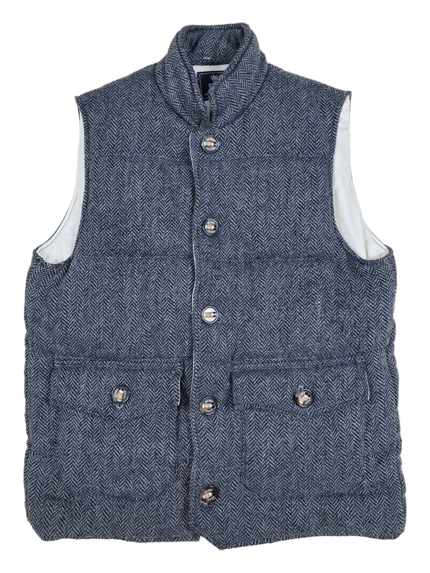 Beams Plus × Vintage Vintage Beams Heart Vest Wool Size US S / EU 44-46 / 1 - 1 Thumbnail