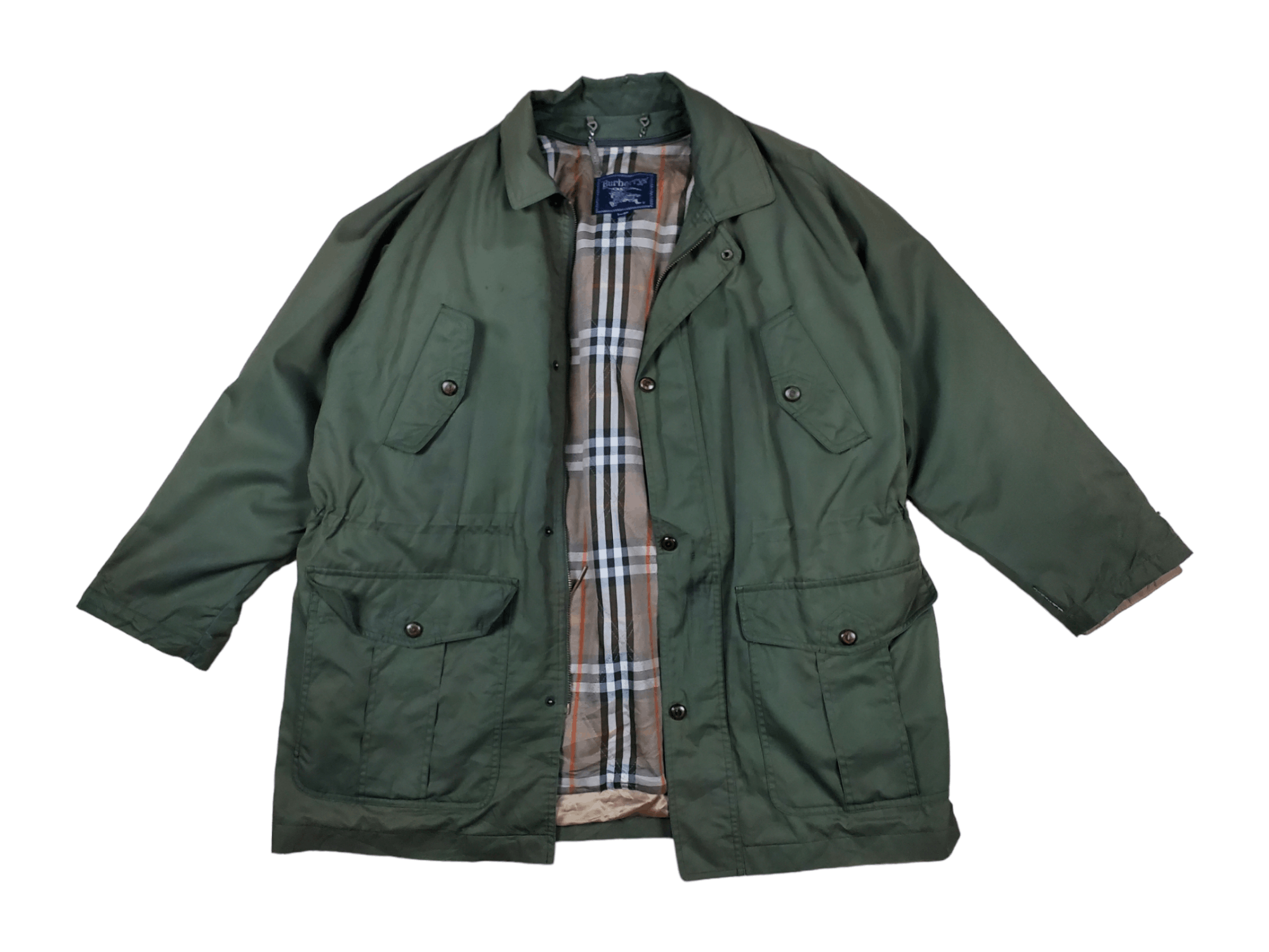 image of Burberry Prorsum x Vintage Burberrys Prorsum Jacket in Green, Men's (Size Large)