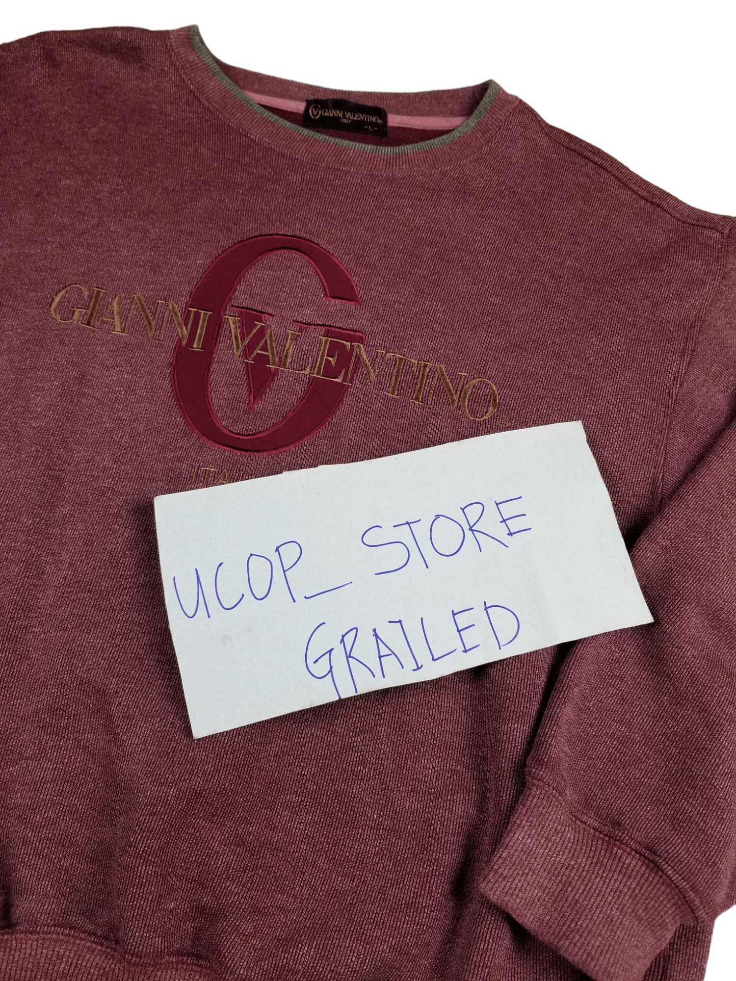 Gianni Valentino × Valentino × Vintage Vintage Gianni Valentino Big Logo Size US L / EU 52-54 / 3 - 5 Thumbnail