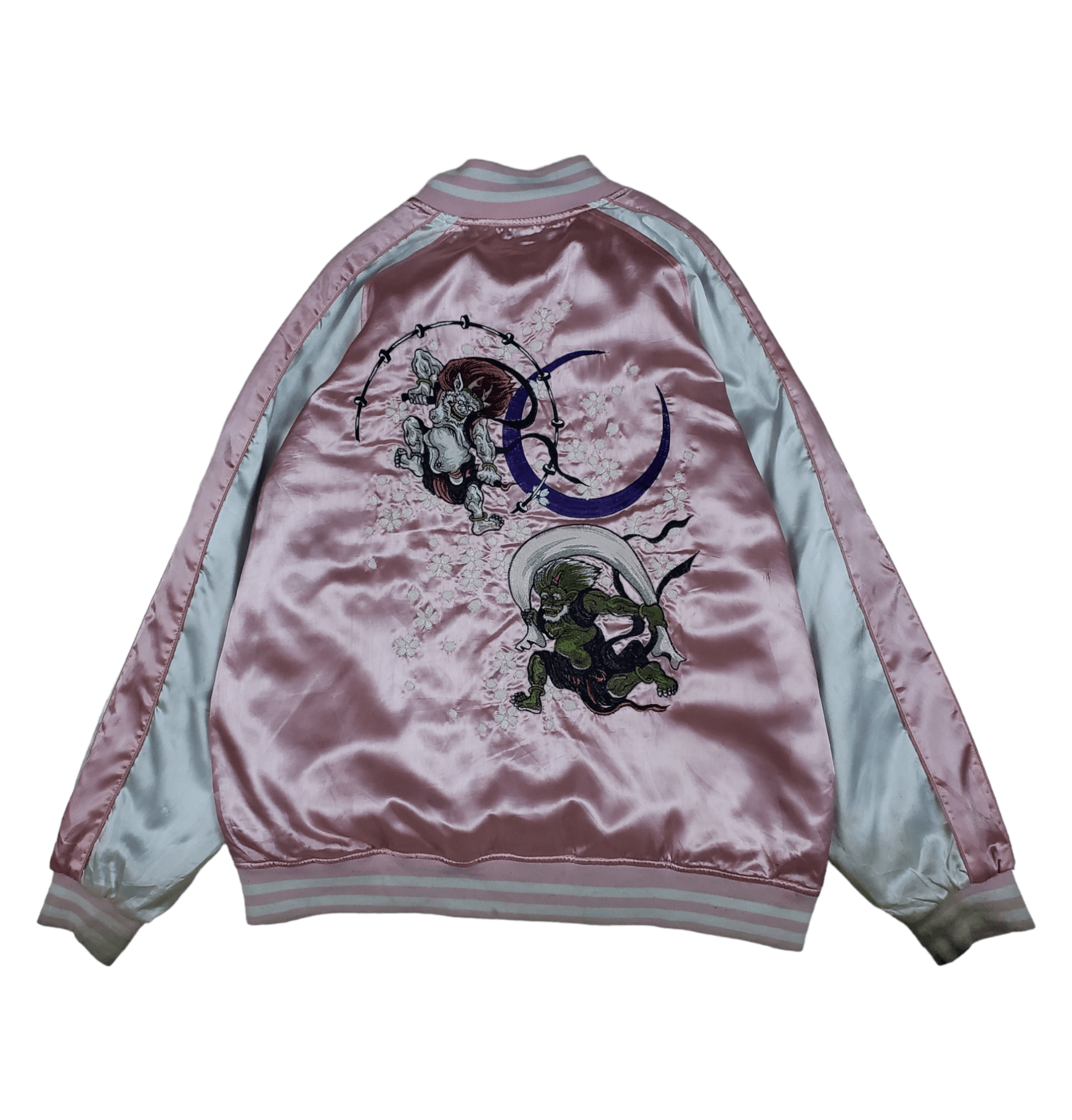 Japanese Brand × Vintage 🔥Vintage Sukajan Jacket🔥 Size US L / EU 52-54 / 3 - 1 Thumbnail