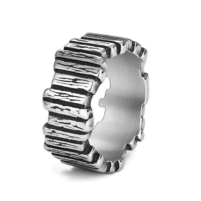 Jewelry Fence Shape Cool Rings Size ONE SIZE - 4 Thumbnail