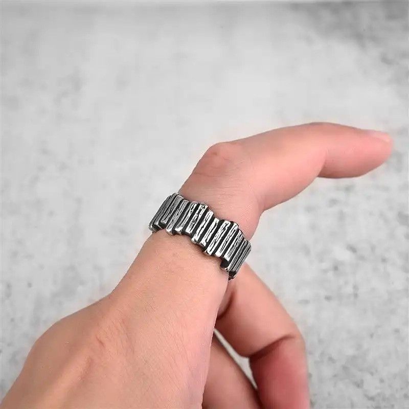 Jewelry Fence Shape Cool Rings Size ONE SIZE - 3 Thumbnail