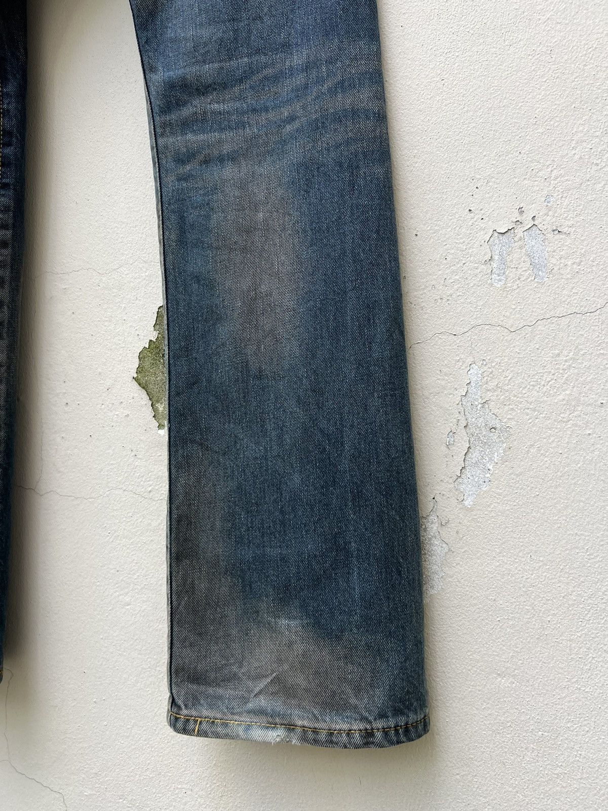 If Six Was Nine × Japanese Brand × Le Grande Bleu (L.G.B.) EVERY DENIM Japan Mud Washed Denim Flare Jeans Size US 34 / EU 50 - 18 Thumbnail