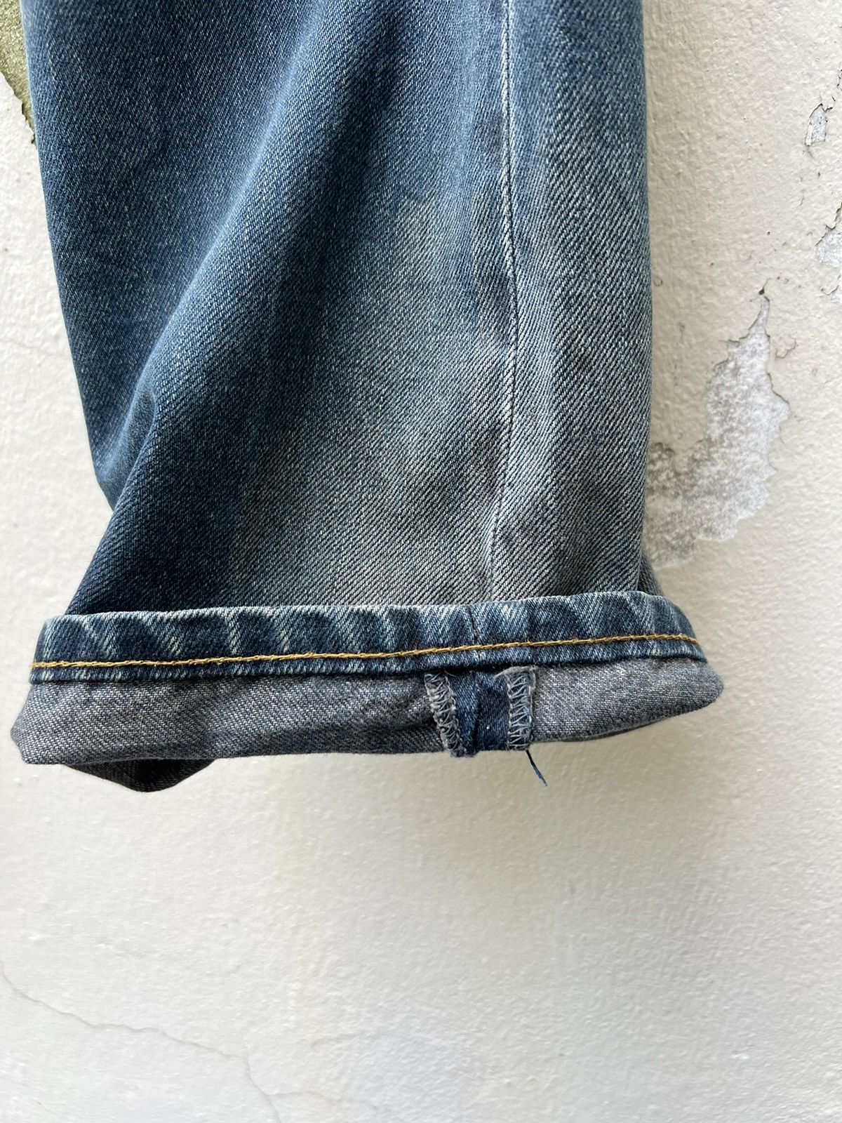 If Six Was Nine × Japanese Brand × Le Grande Bleu (L.G.B.) EVERY DENIM Japan Mud Washed Denim Flare Jeans Size US 34 / EU 50 - 13 Thumbnail