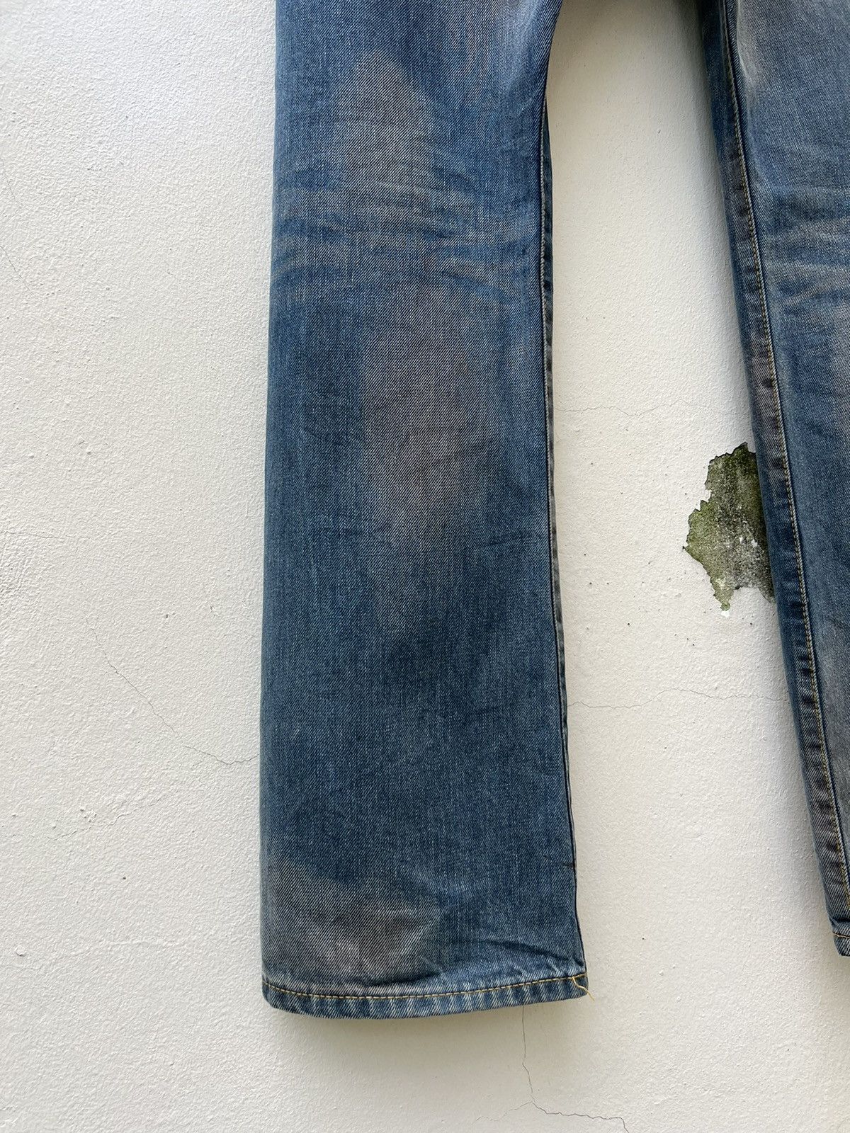 If Six Was Nine × Japanese Brand × Le Grande Bleu (L.G.B.) EVERY DENIM Japan Mud Washed Denim Flare Jeans Size US 34 / EU 50 - 16 Thumbnail
