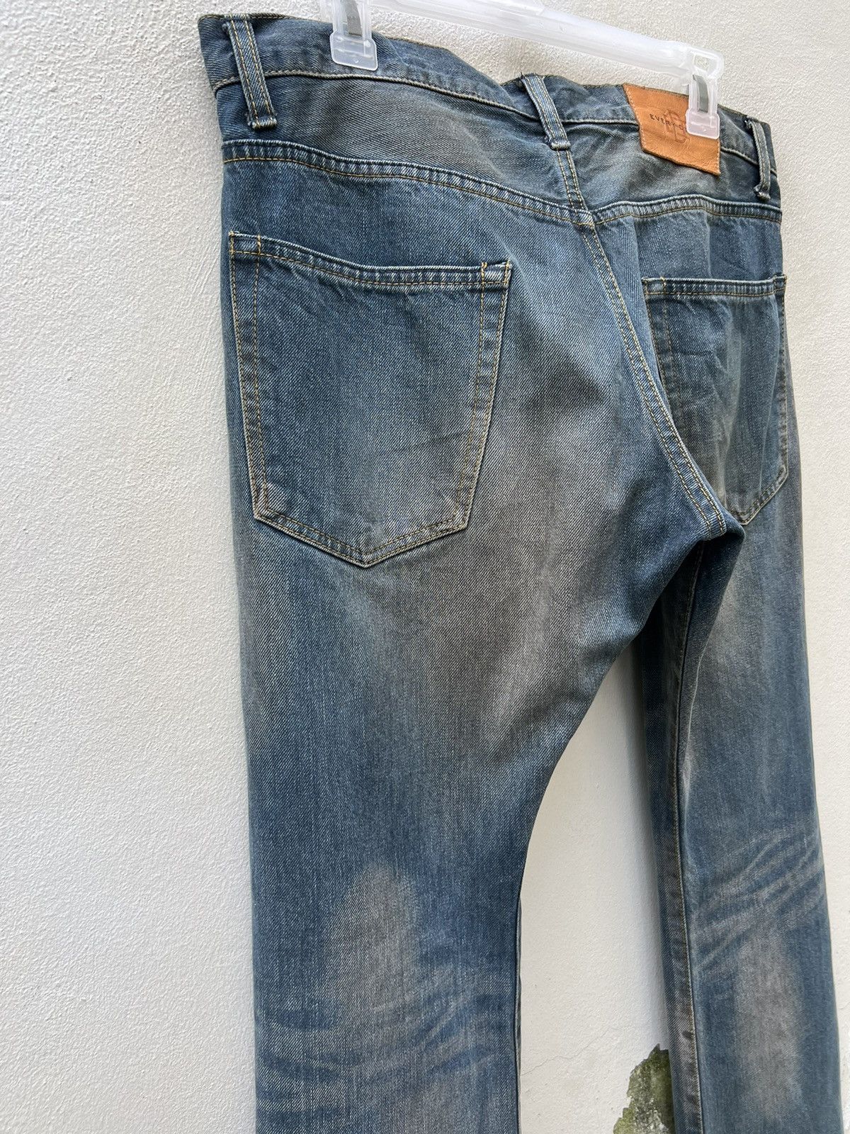If Six Was Nine × Japanese Brand × Le Grande Bleu (L.G.B.) EVERY DENIM Japan Mud Washed Denim Flare Jeans Size US 34 / EU 50 - 15 Thumbnail