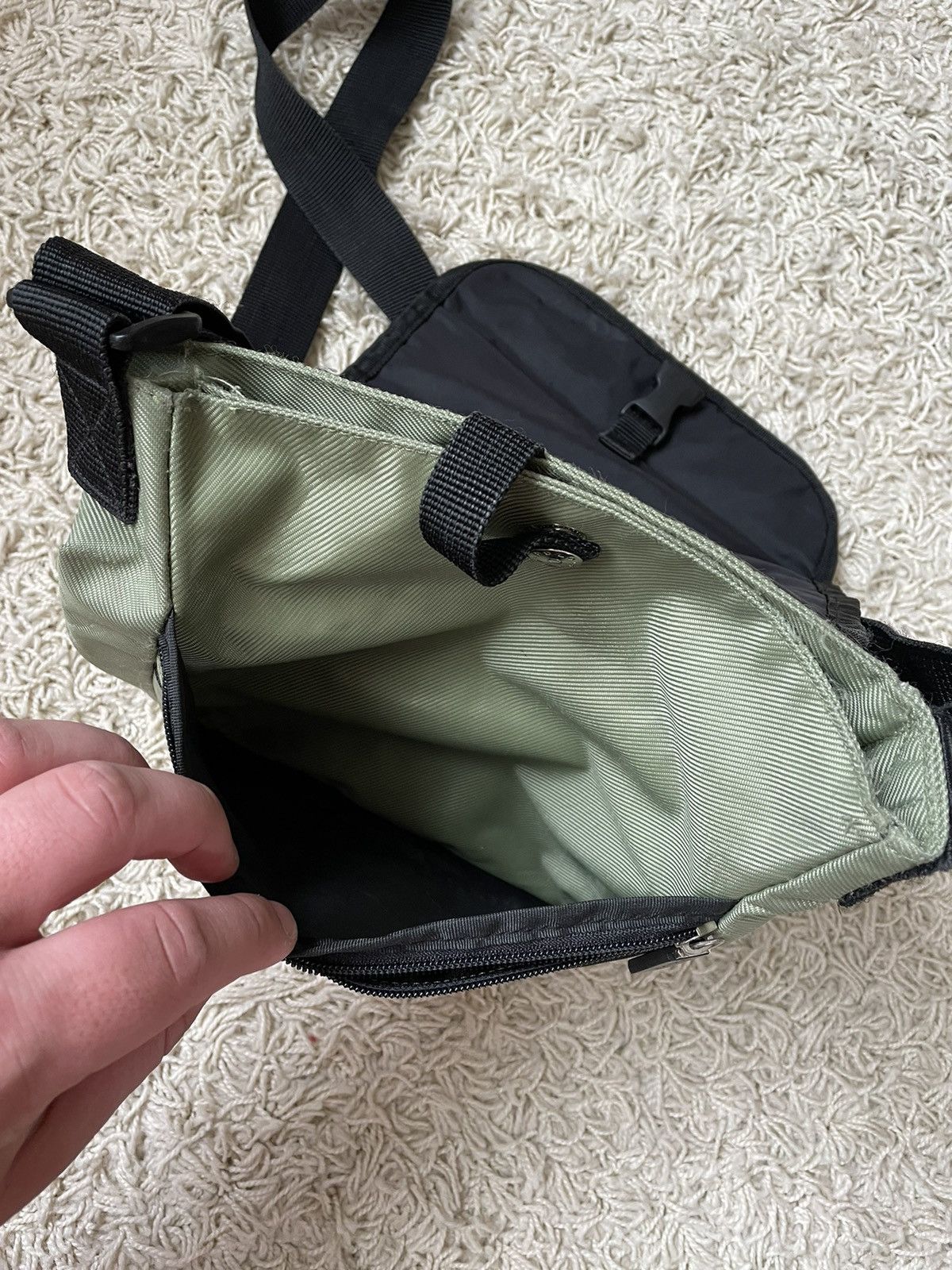 Polo Ralph Lauren Vintage Polo Sport Ralph Lauren 2000s Messenger Bag y2k Size ONE SIZE - 4 Thumbnail