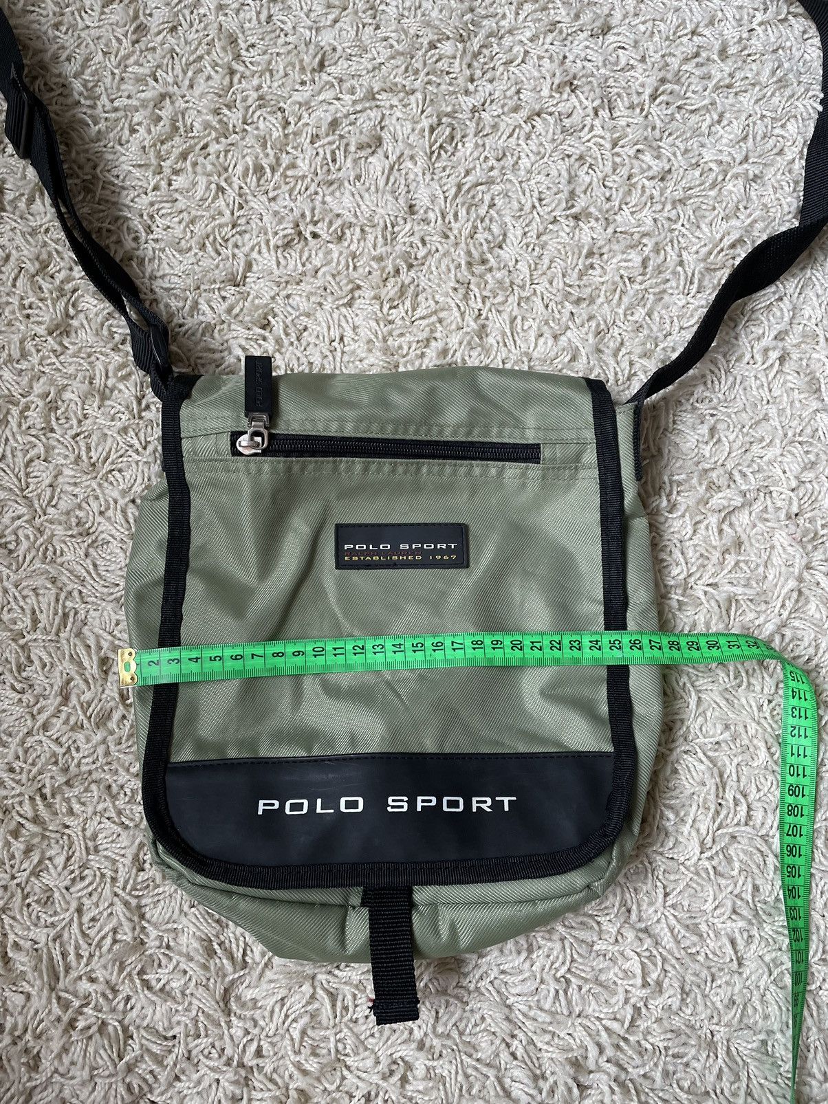 Polo Ralph Lauren Vintage Polo Sport Ralph Lauren 2000s Messenger Bag y2k Size ONE SIZE - 21 Thumbnail