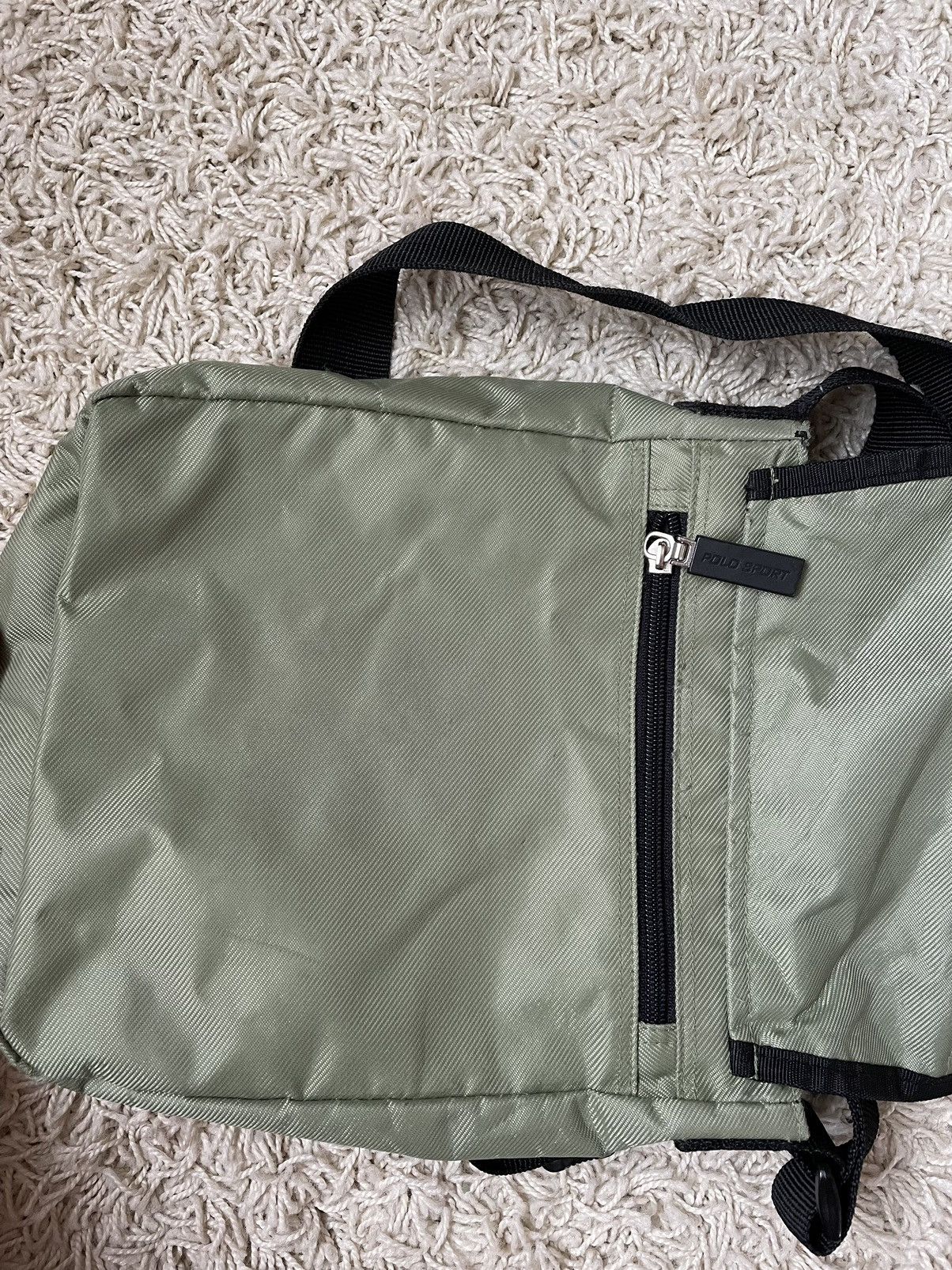 Polo Ralph Lauren Vintage Polo Sport Ralph Lauren 2000s Messenger Bag y2k Size ONE SIZE - 16 Thumbnail