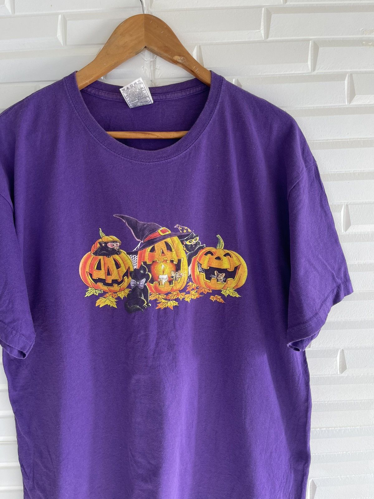 Vintage Vintage HALLOWEEN Party Tee Size US M / EU 48-50 / 2 - 2 Thumbnail