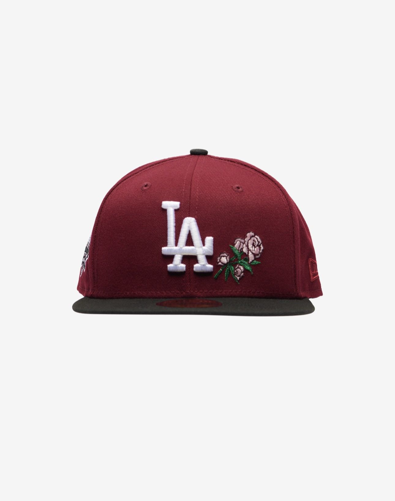 Hat Club × MLB New Era Dodgers Two Tone Side Patch Rose Fitted Cap Size ONE SIZE - 3 Thumbnail