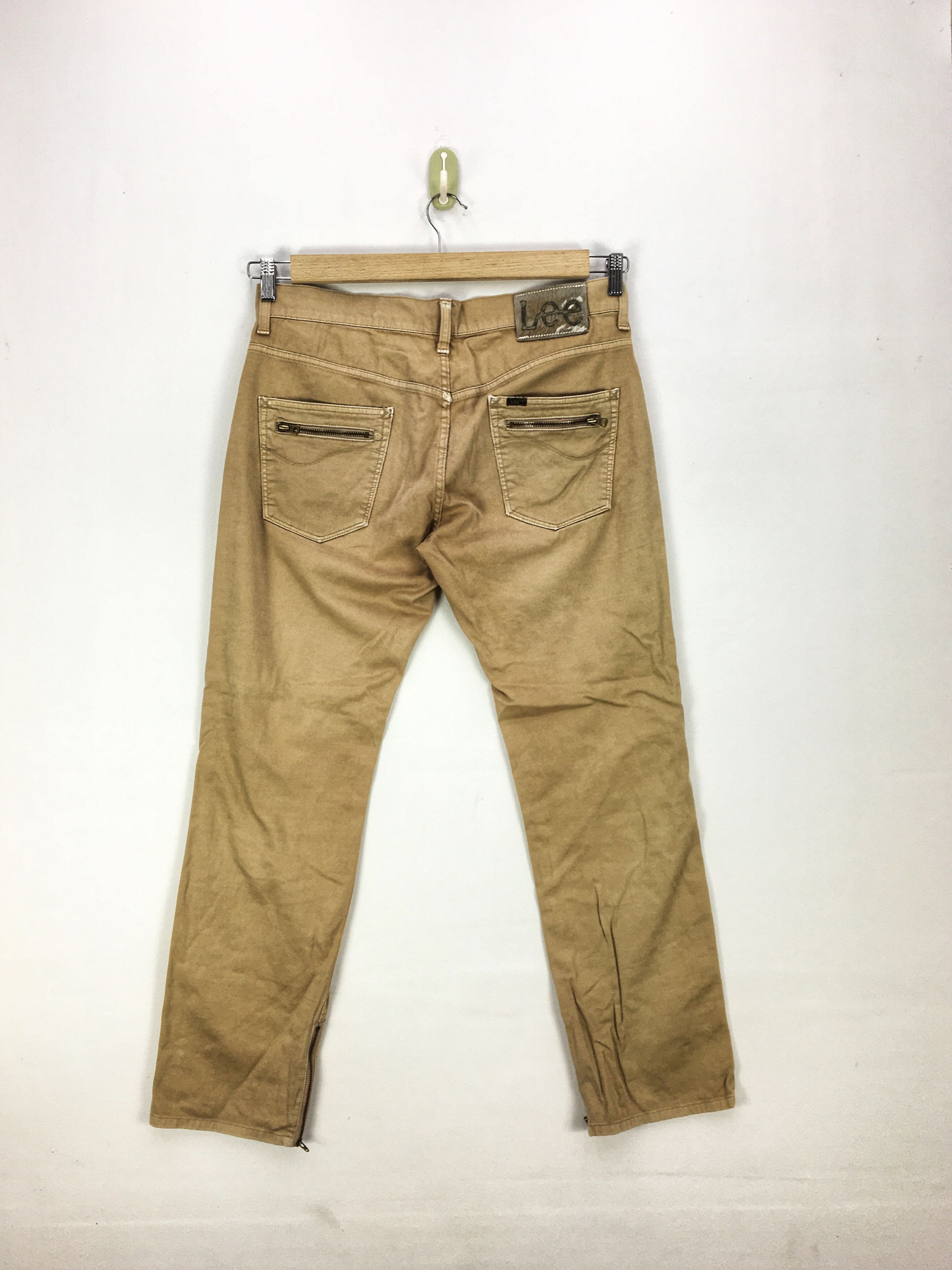 Japanese Brand × Vintage Takeo Kikuchi X Lee Trouser Jeans Crazy Multi Zipper Denim Size US 34 / EU 50 - 2 Thumbnail