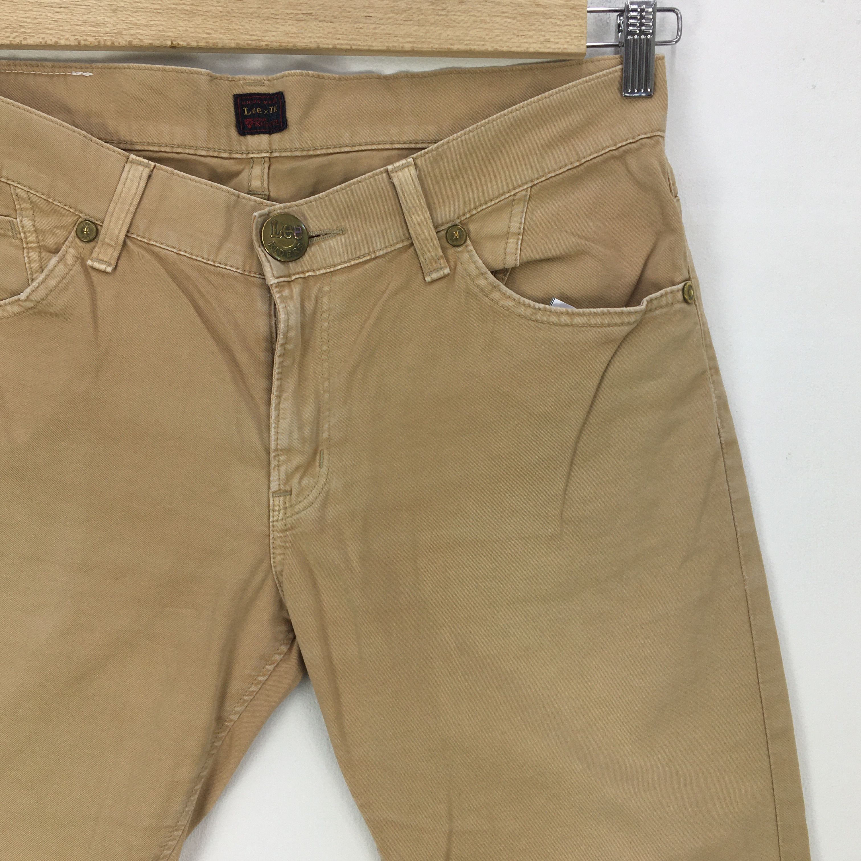 Japanese Brand × Vintage Takeo Kikuchi X Lee Trouser Jeans Crazy Multi Zipper Denim Size US 34 / EU 50 - 6 Thumbnail