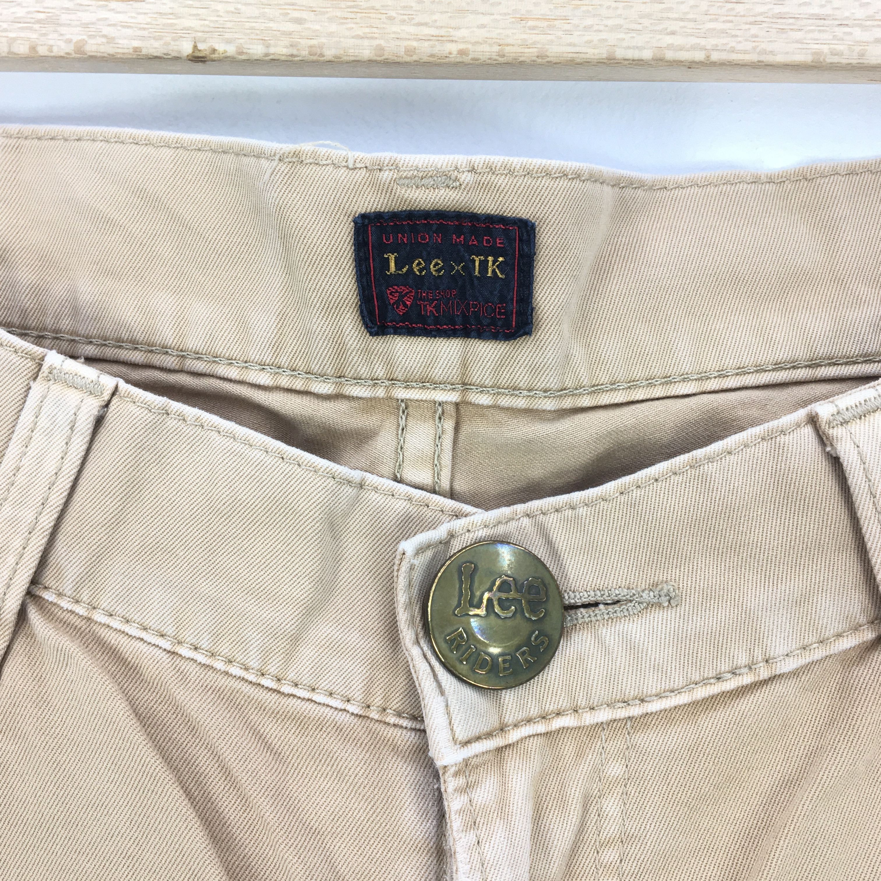 Japanese Brand × Vintage Takeo Kikuchi X Lee Trouser Jeans Crazy Multi Zipper Denim Size US 34 / EU 50 - 12 Thumbnail