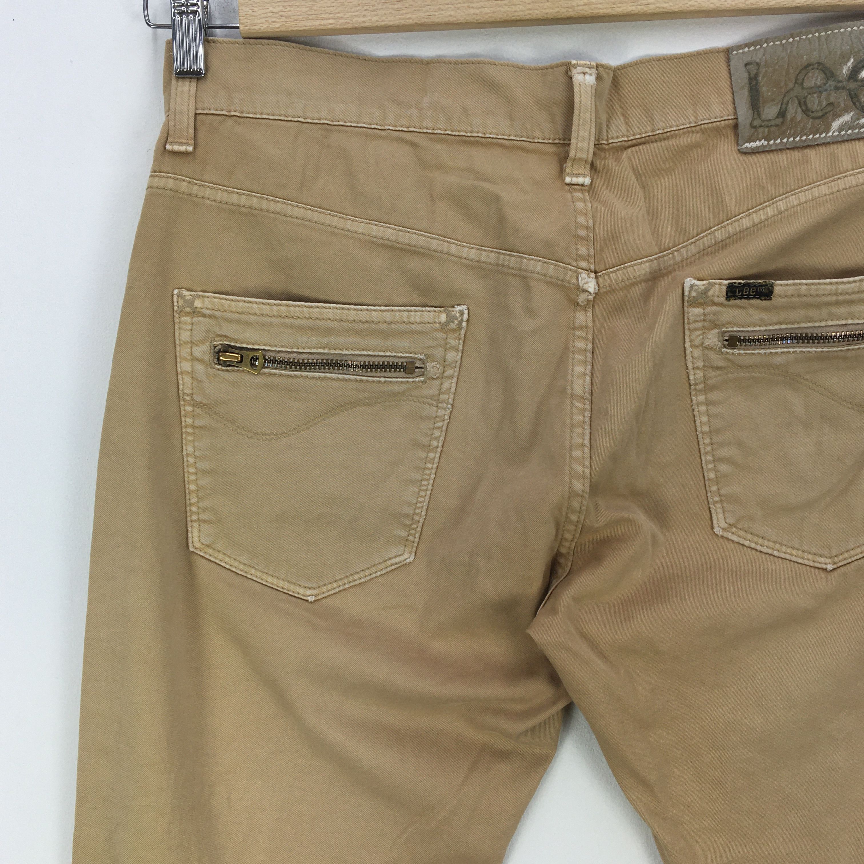 Japanese Brand × Vintage Takeo Kikuchi X Lee Trouser Jeans Crazy Multi Zipper Denim Size US 34 / EU 50 - 7 Thumbnail