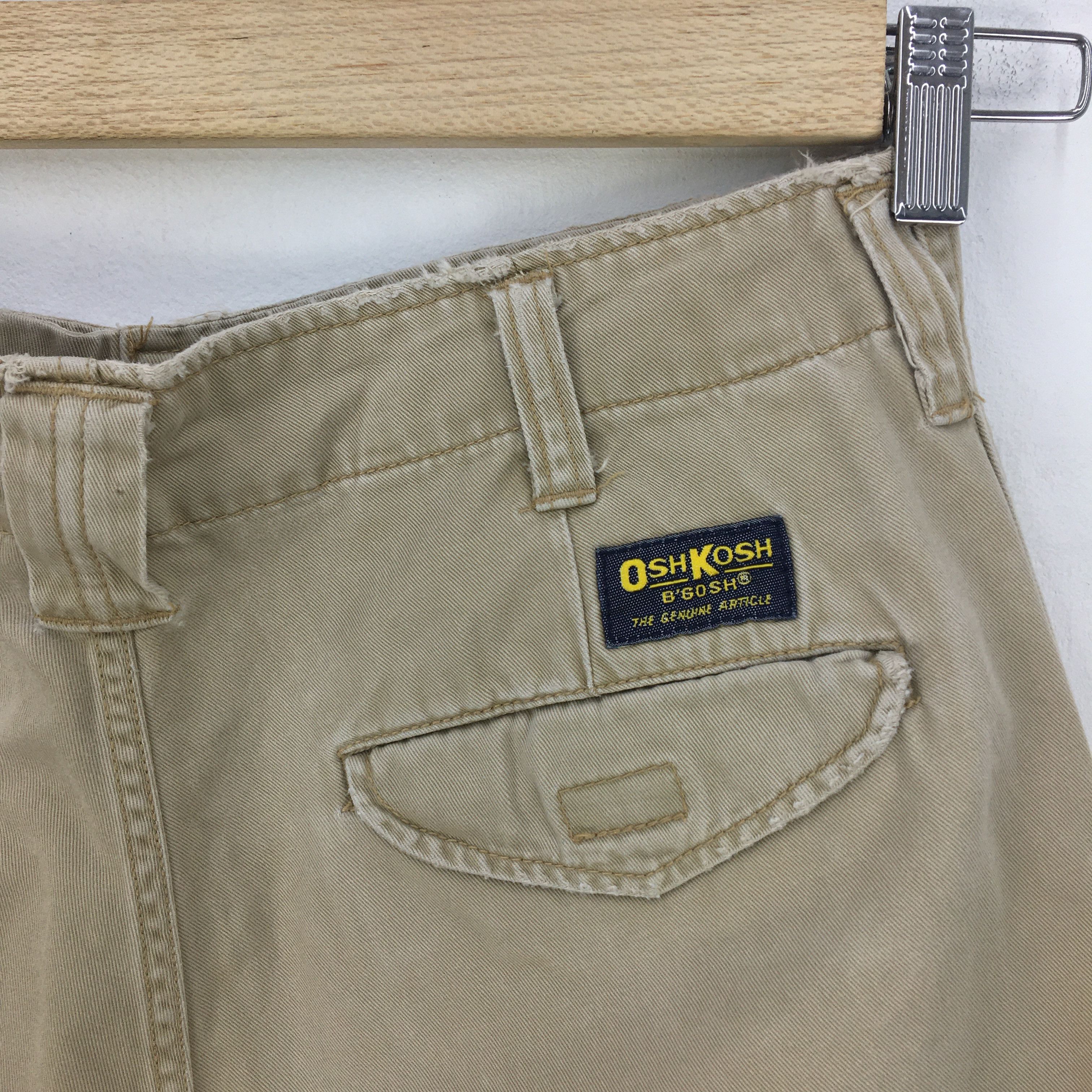Oshkosh × Vintage Japanese Cargo Pants Multi Pocket Bondage Trousers BS45563 Size US 30 / EU 46 - 9 Thumbnail