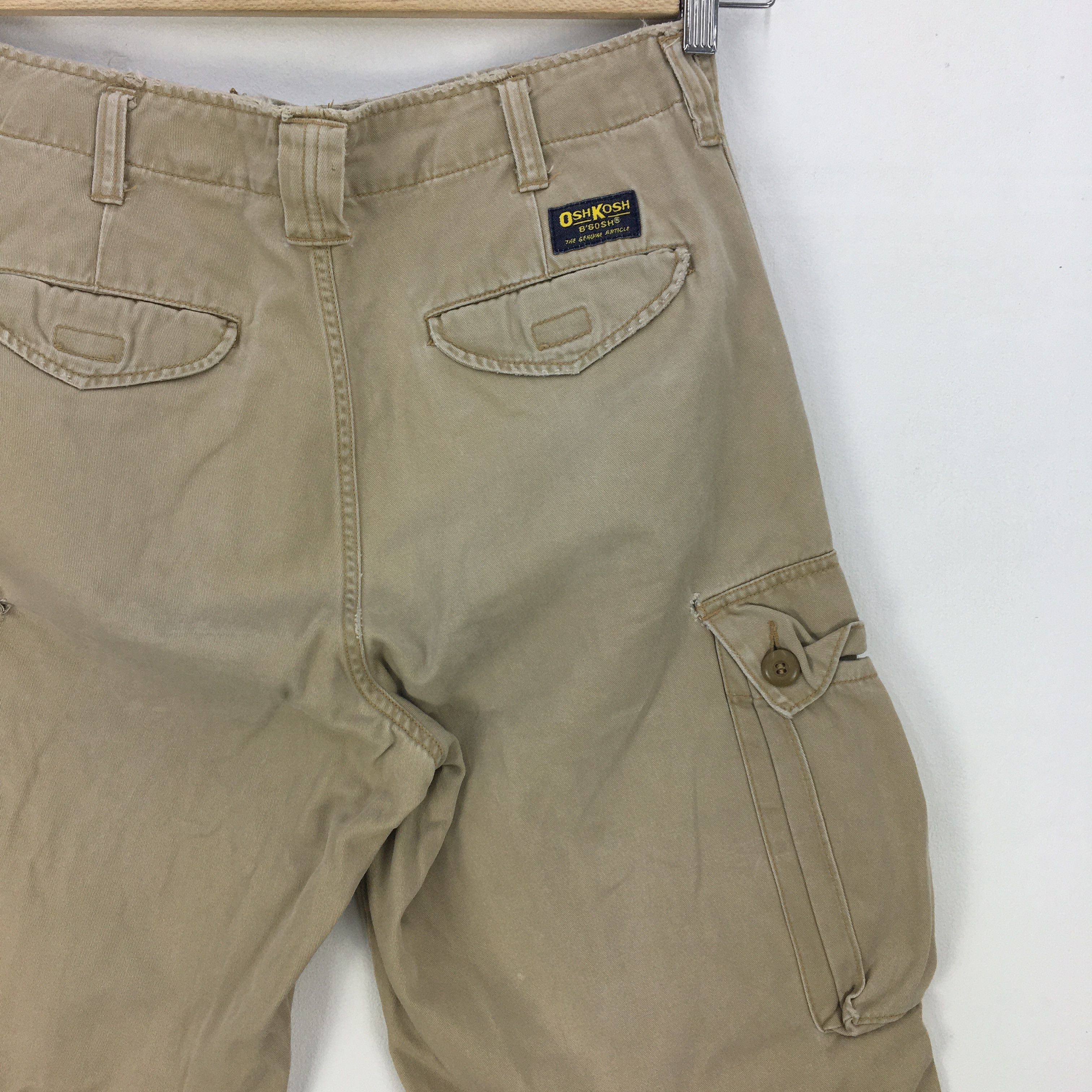 Oshkosh × Vintage Japanese Cargo Pants Multi Pocket Bondage Trousers BS45563 Size US 30 / EU 46 - 7 Thumbnail