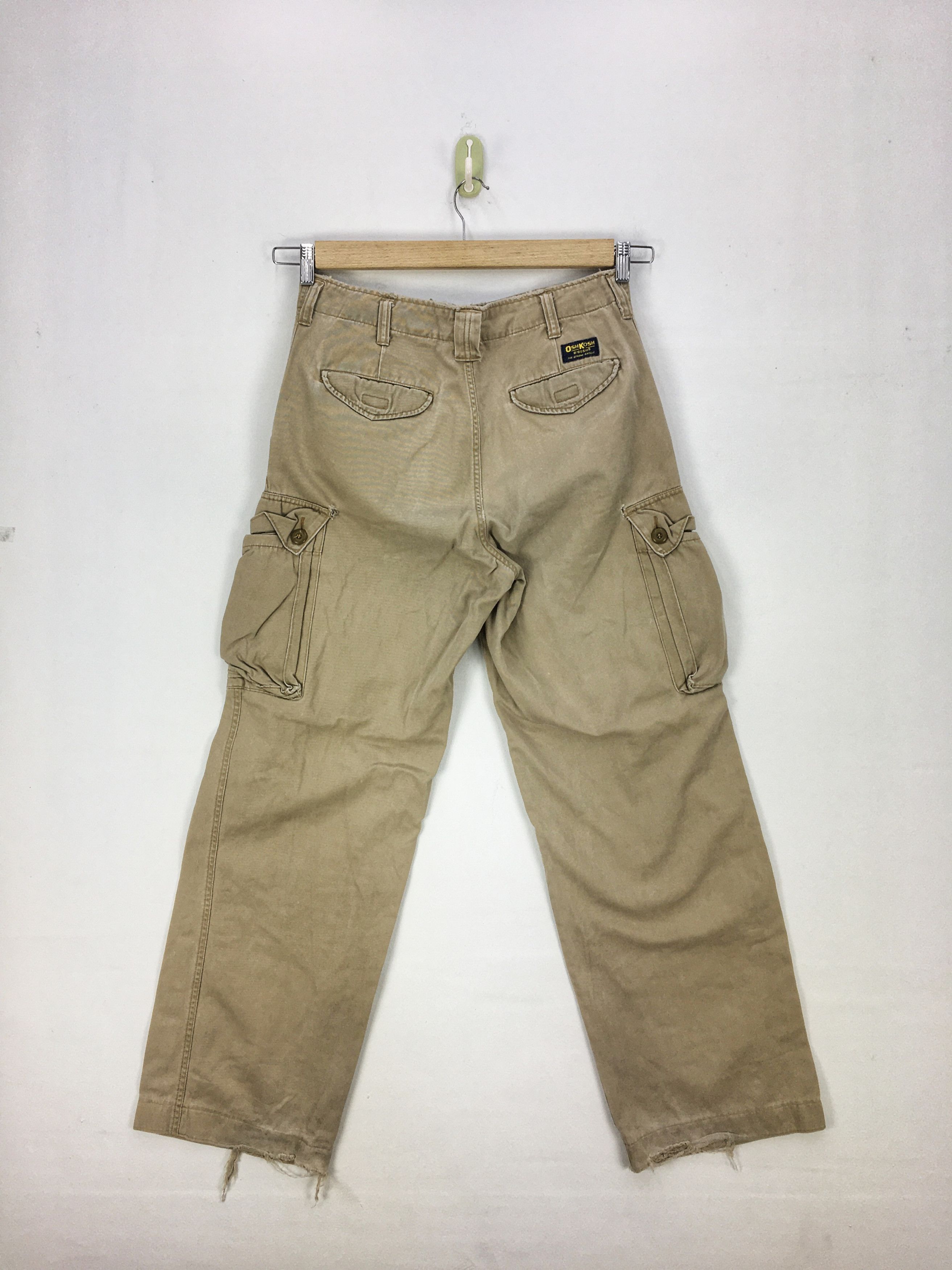 Oshkosh × Vintage Japanese Cargo Pants Multi Pocket Bondage Trousers BS45563 Size US 30 / EU 46 - 3 Thumbnail