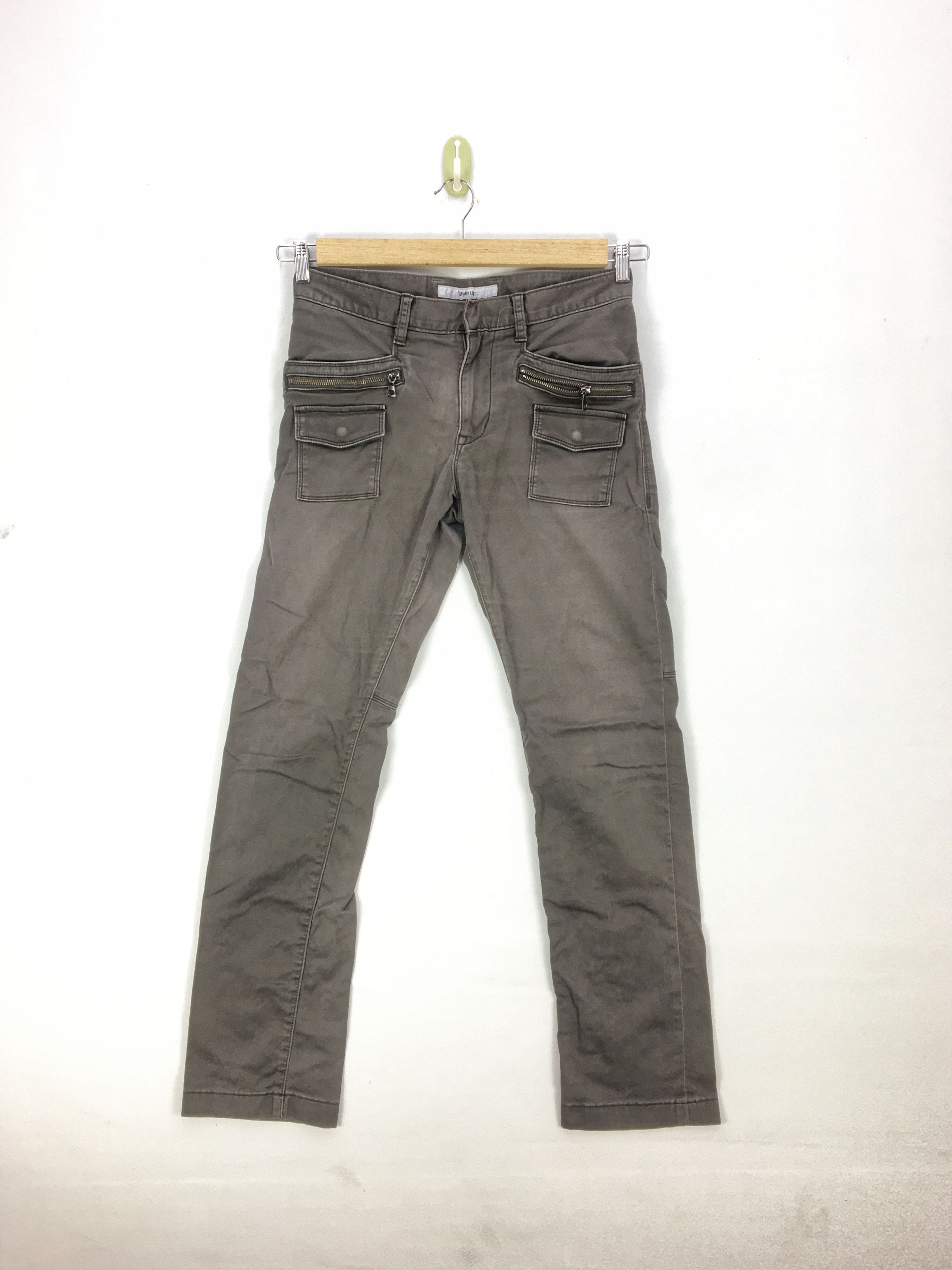Japanese Brand × Vintage Japanese Cargo Pants Crazy Multi Pocket Travis Trousers Size US 32 / EU 48 - 1 Thumbnail