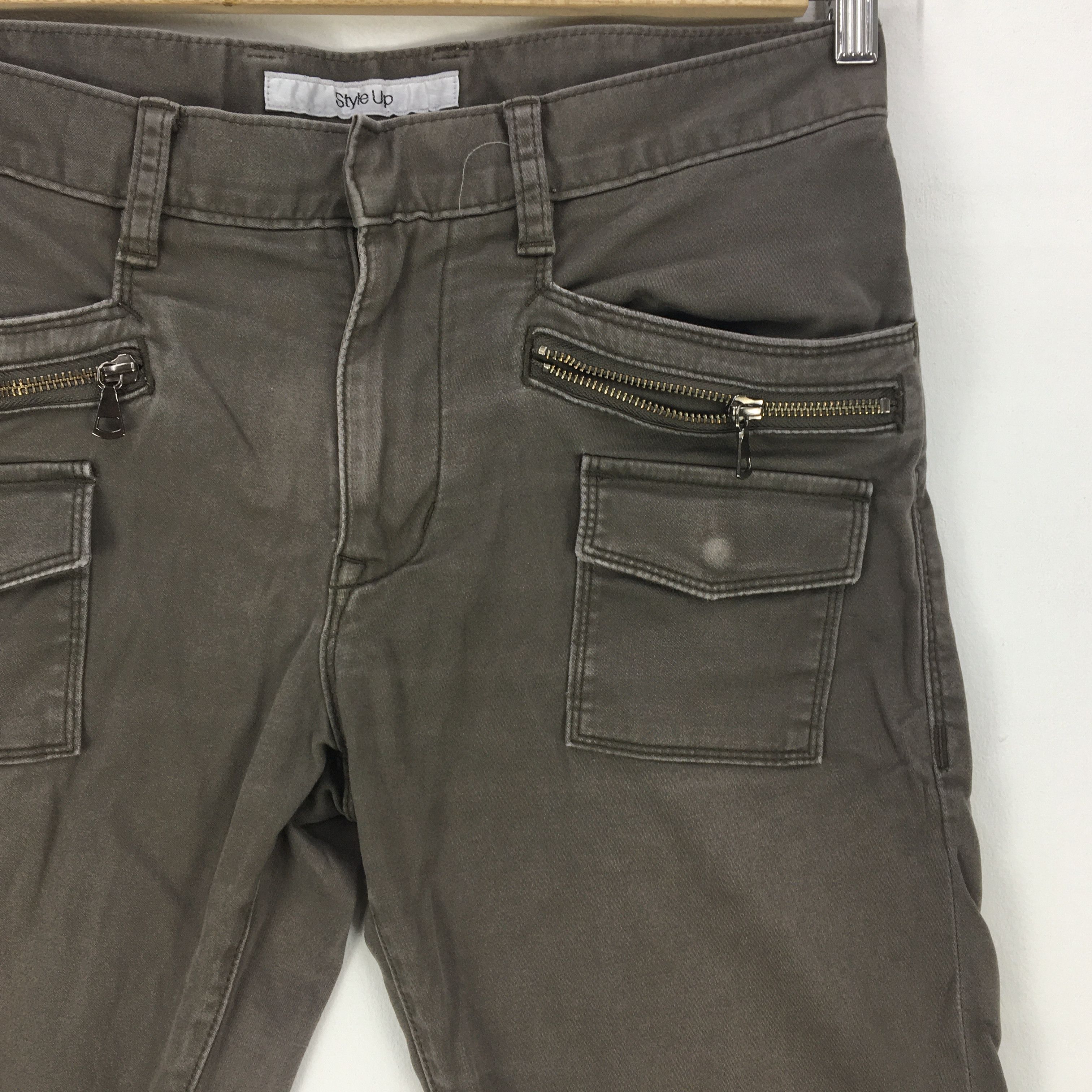 Japanese Brand × Vintage Japanese Cargo Pants Crazy Multi Pocket Travis Trousers Size US 32 / EU 48 - 7 Thumbnail