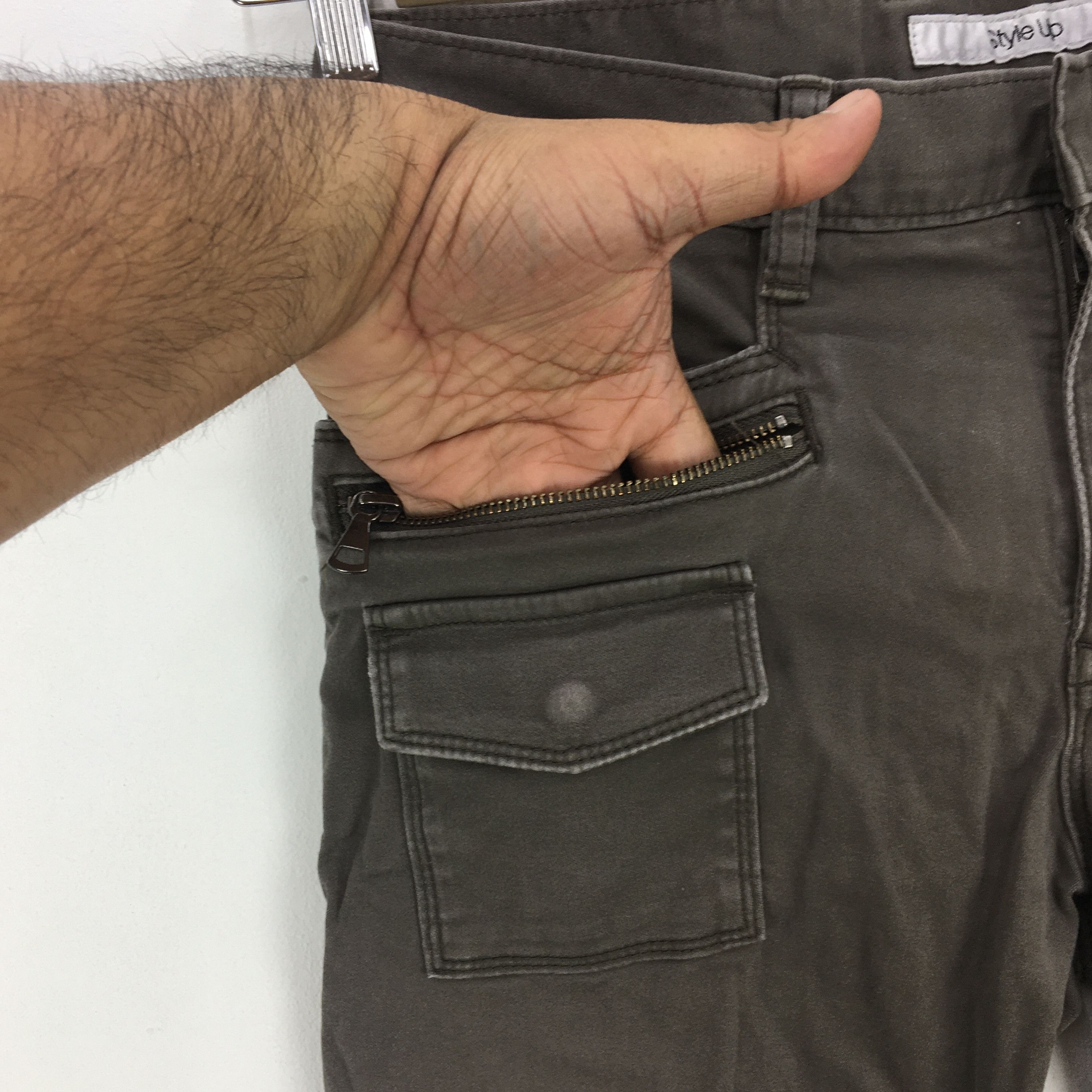 Japanese Brand × Vintage Japanese Cargo Pants Crazy Multi Pocket Travis Trousers Size US 32 / EU 48 - 11 Thumbnail