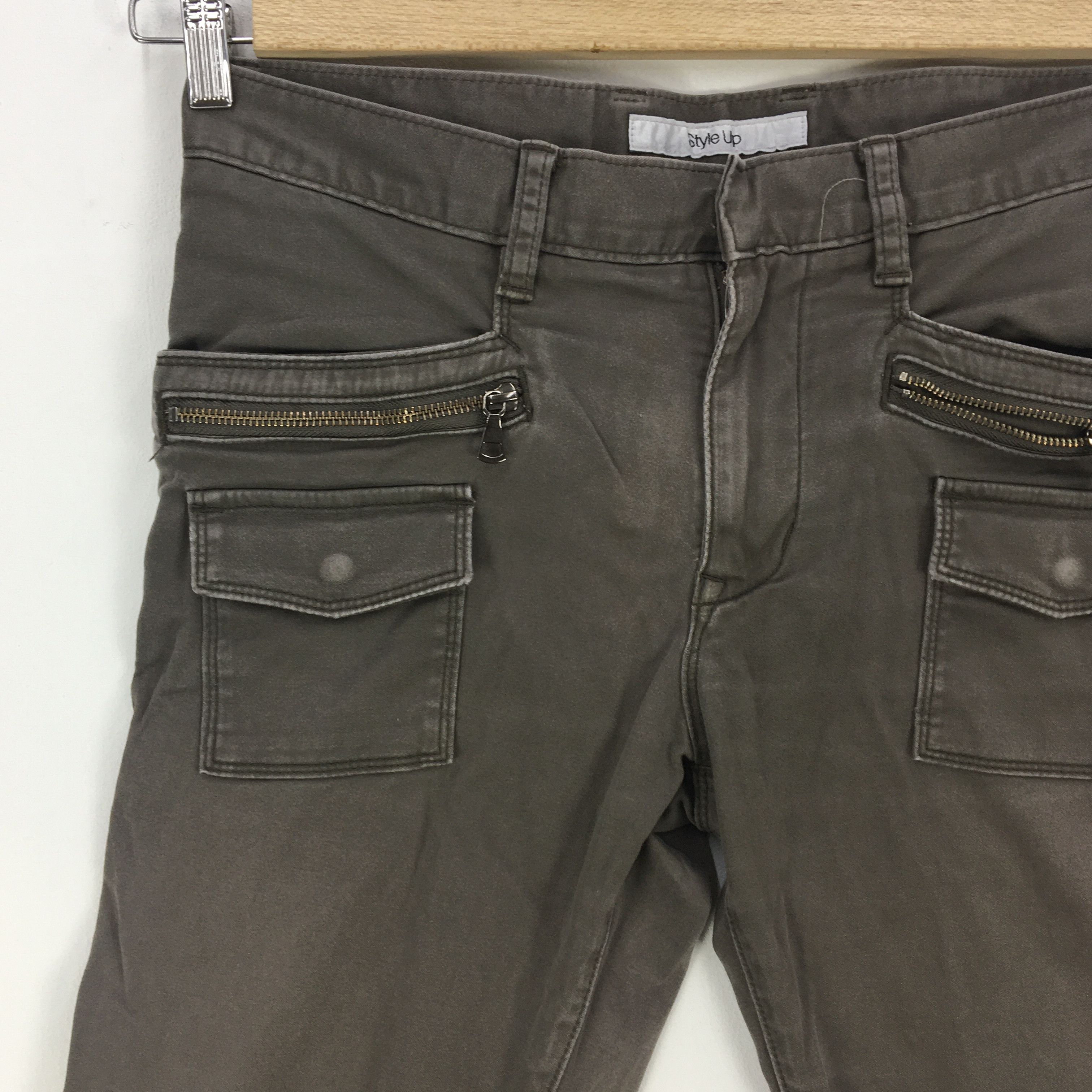 Japanese Brand × Vintage Japanese Cargo Pants Crazy Multi Pocket Travis Trousers Size US 32 / EU 48 - 5 Thumbnail